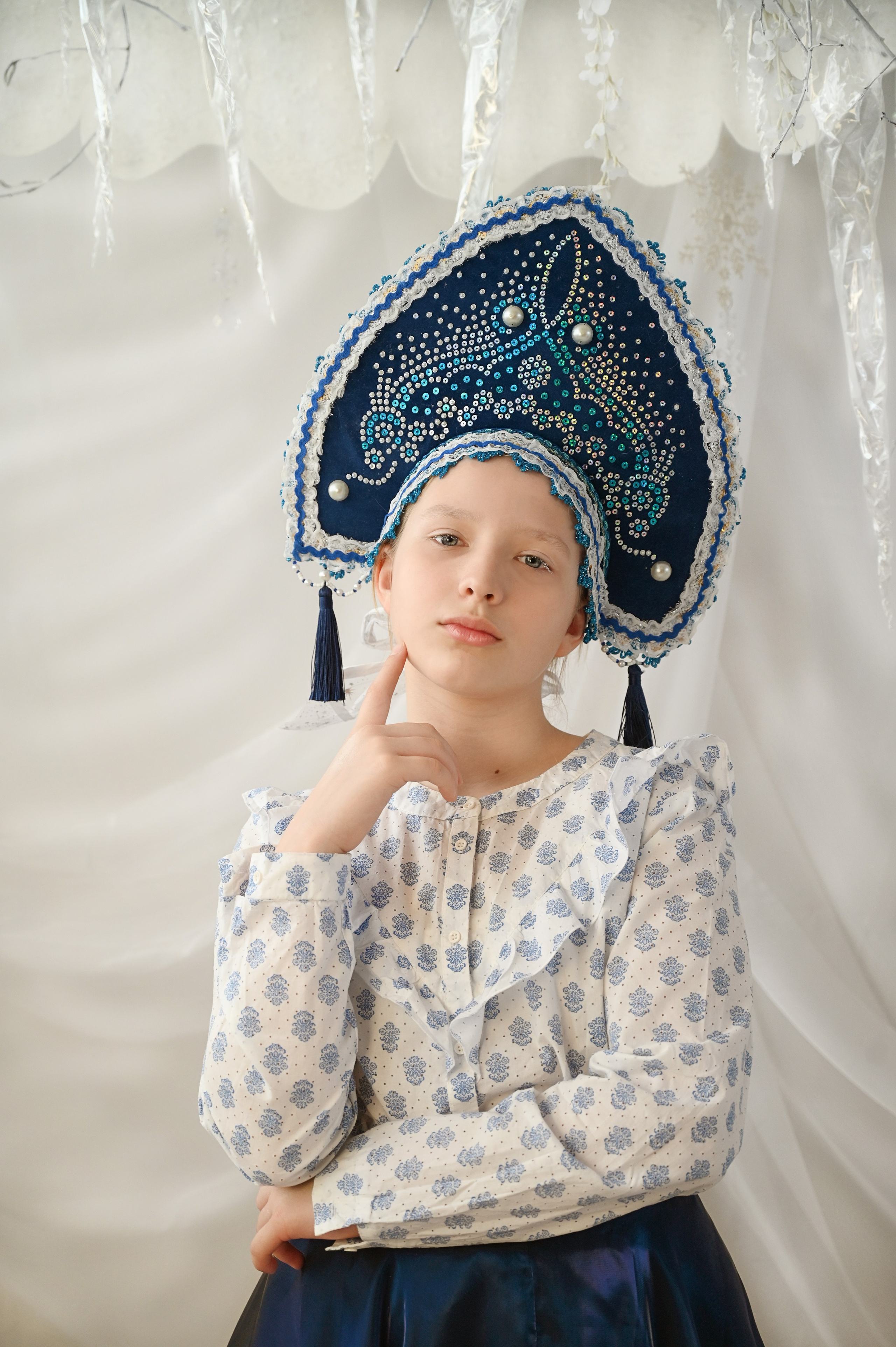 Снежная Королева. Портретный детский, женский фотограф в Тюмени Евгения Ярцева