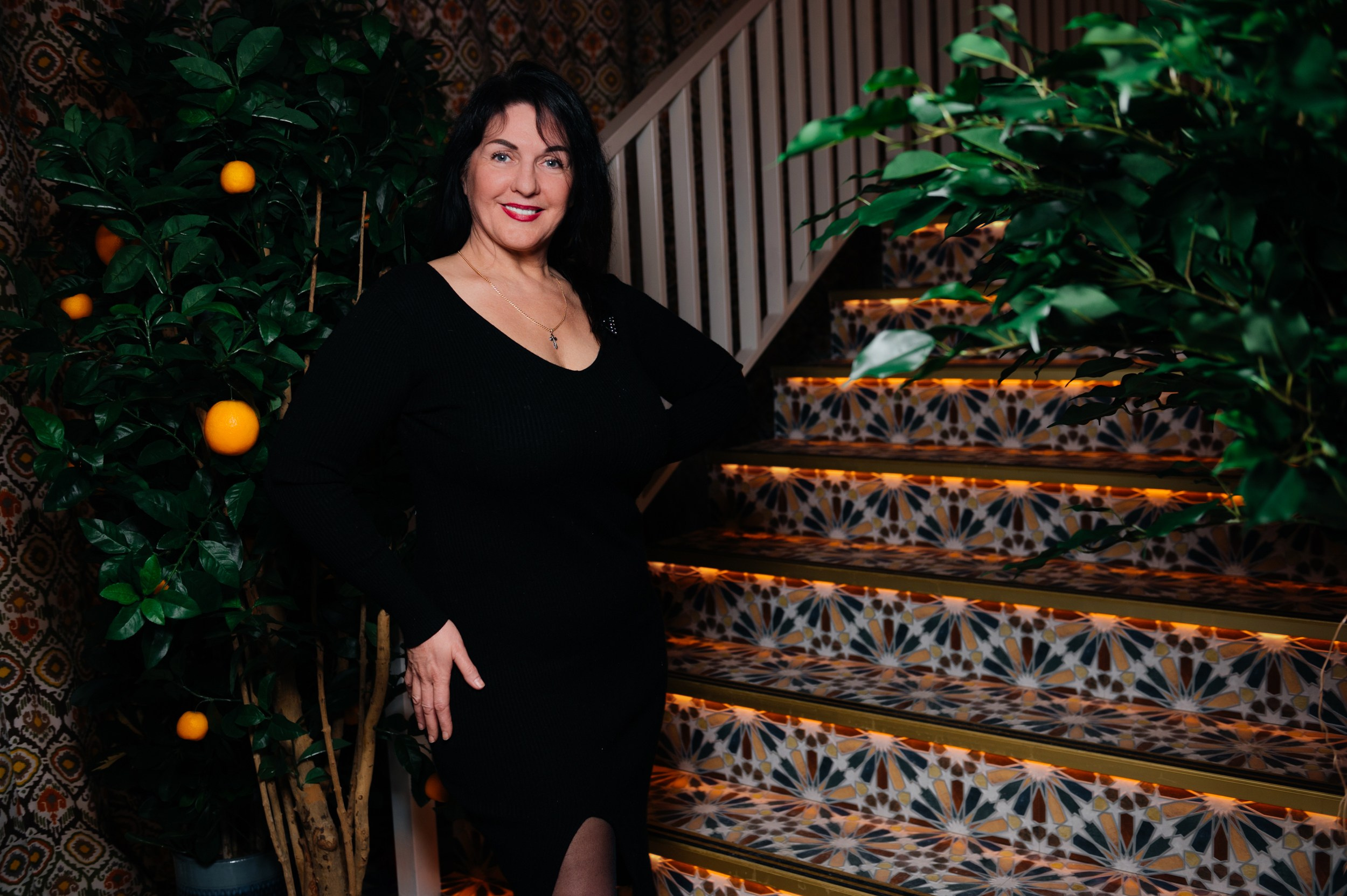 Новогодняя ночь 2024 в ресторане Чайхона ВО. Коммерческий фотограф в Санкт-Петербурге Анна Кобзарь