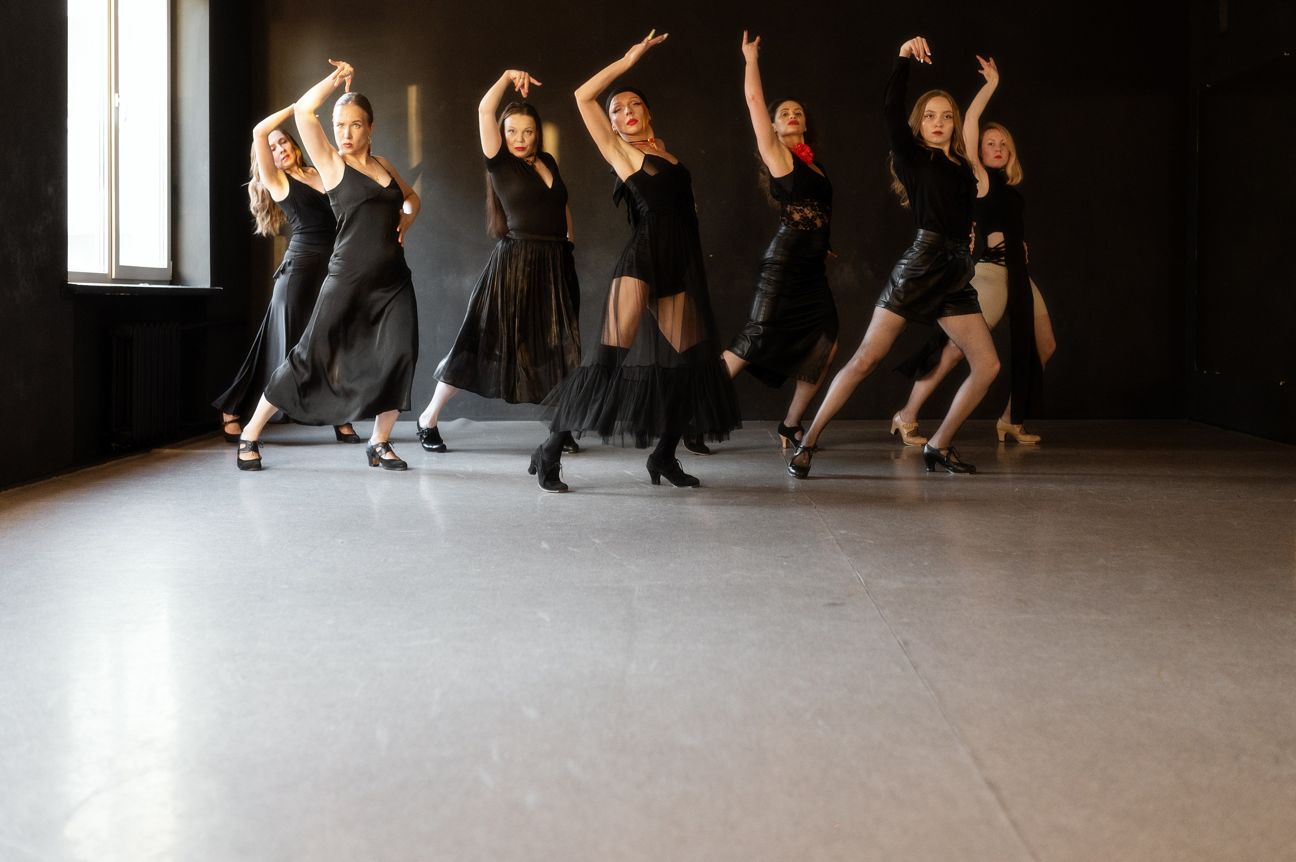 Фламенко. Школа танцев. Профессиональная фотосессия в Краснодаре | Фотограф Денис Труфанов