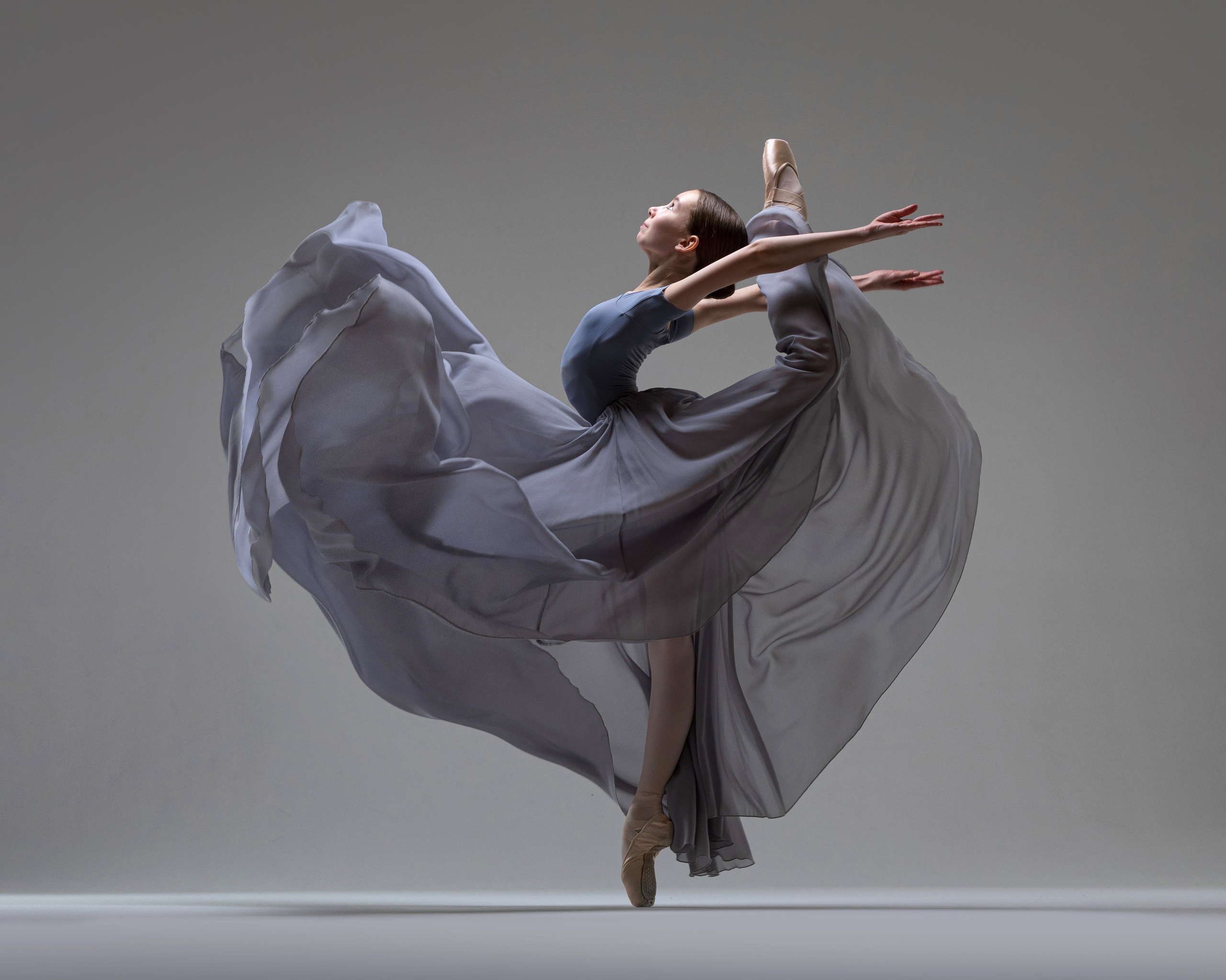 Балетная съёмка на белой циклораме и фонах. Балетный фотограф Алина Ханько — Душа Балета