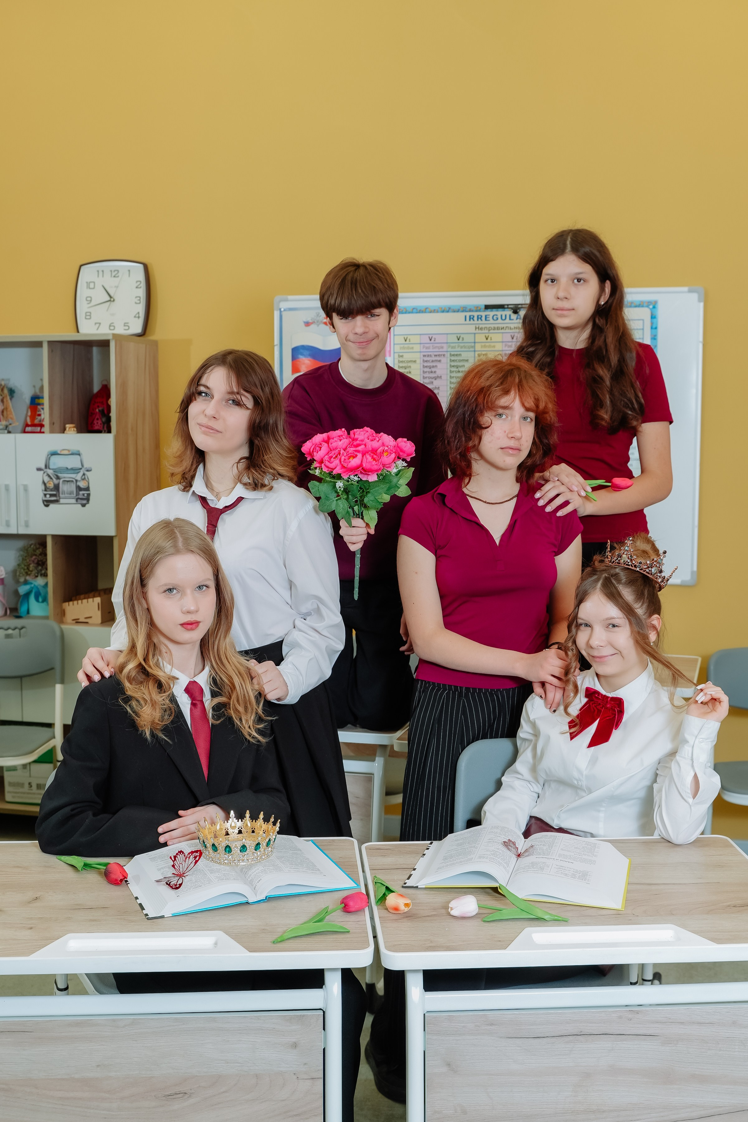 9/11 класс — общие в школе. Выпускные альбомы Чехов, выпускные альбомы