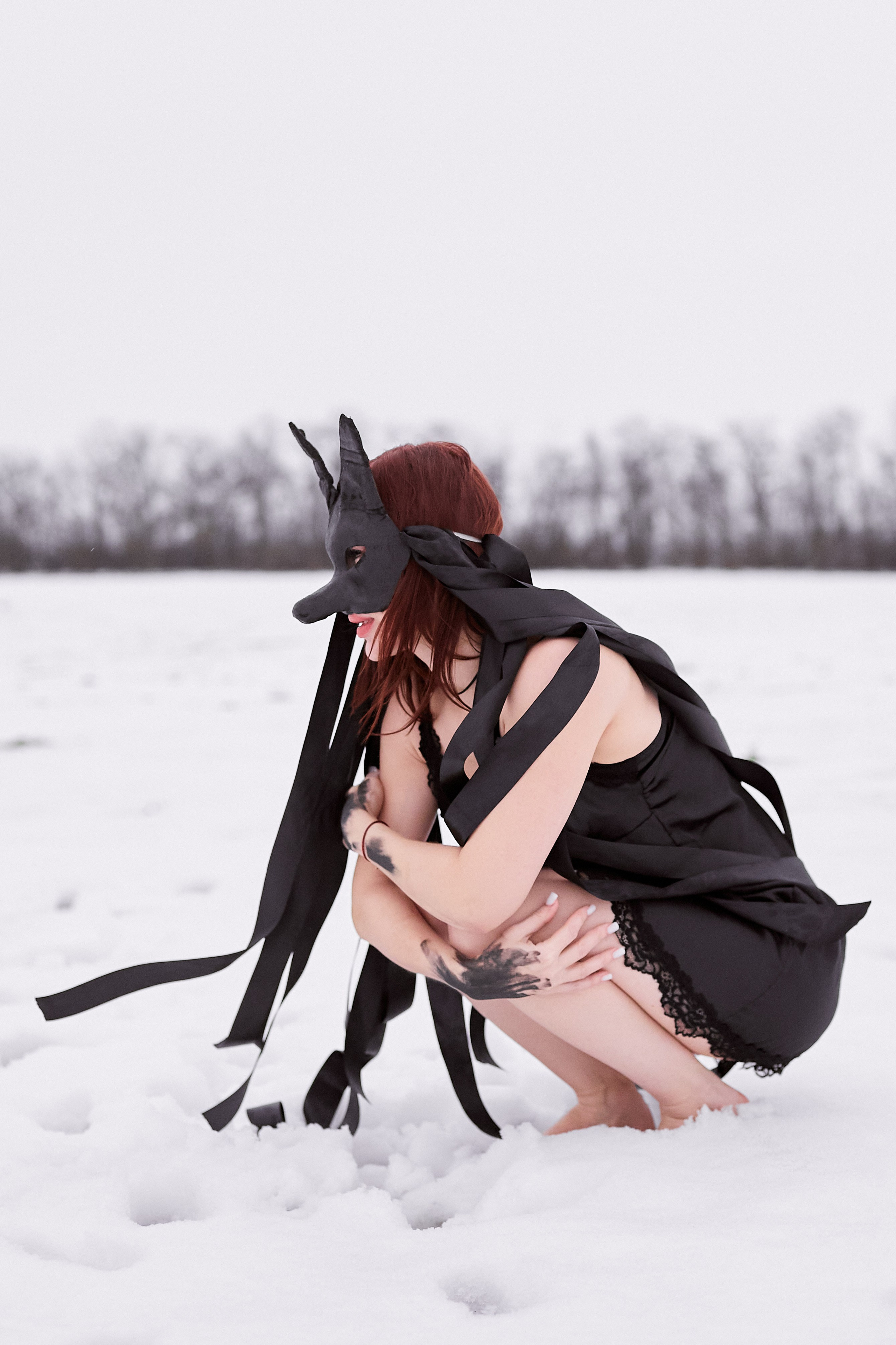 «Снежная волчица». Свадебный и креативный фотограф в ЮФО