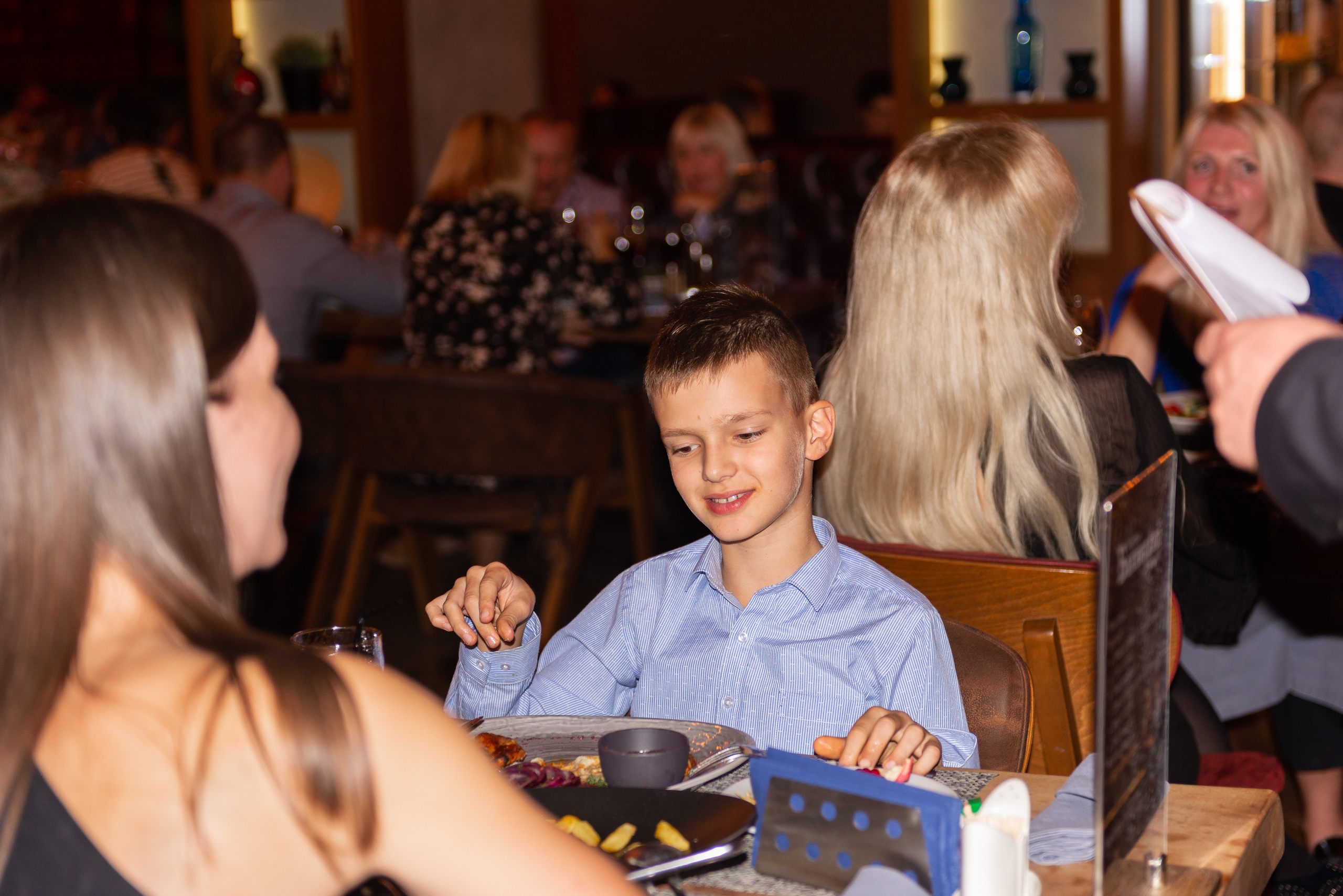 Ресторану Бакинский бульвар № 1 4 года. Свадебный и семейный фотограф в Дзержинске Екатерина Шулакова