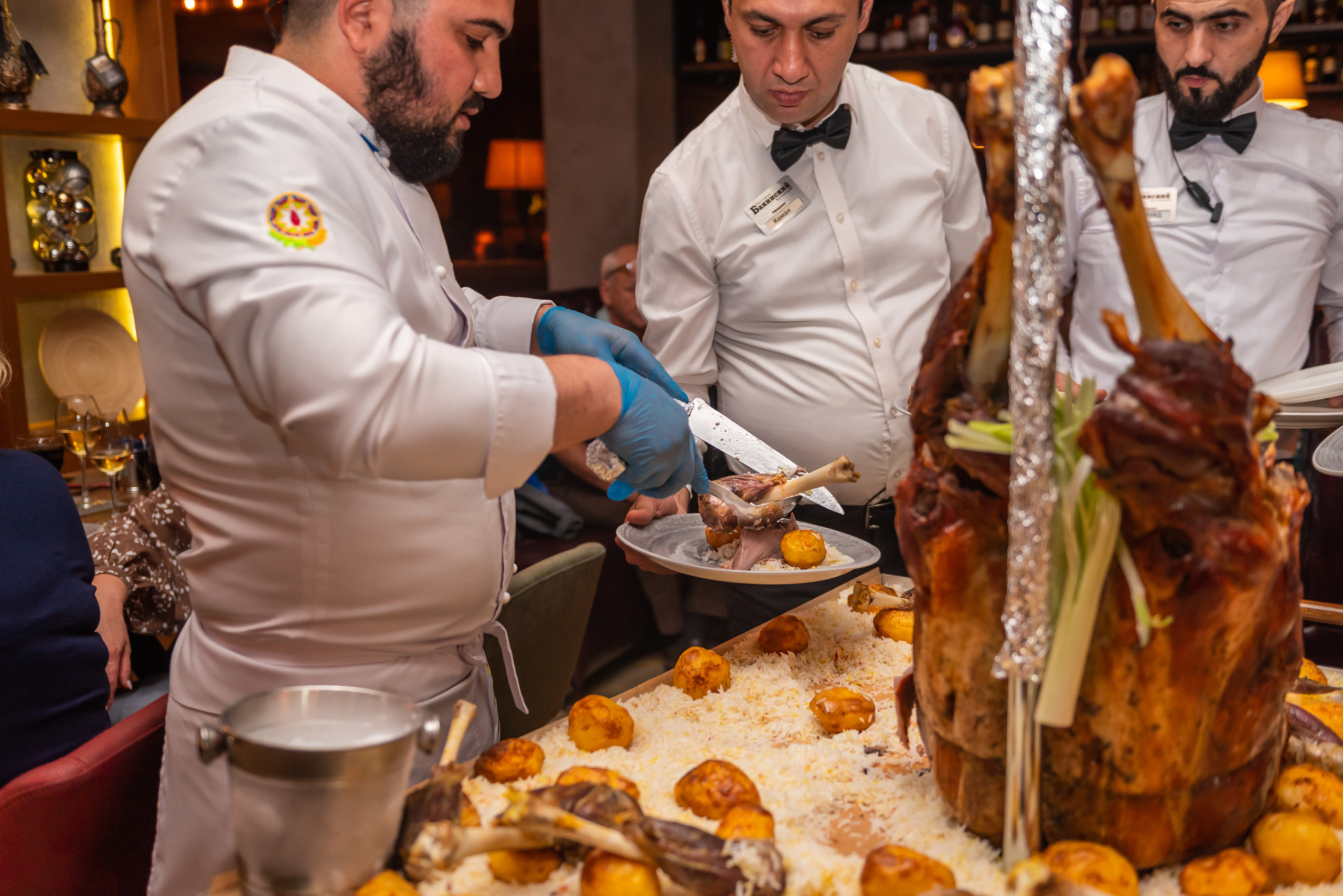 Ресторану Бакинский бульвар № 1 4 года. Свадебный и семейный фотограф в Дзержинске Екатерина Шулакова