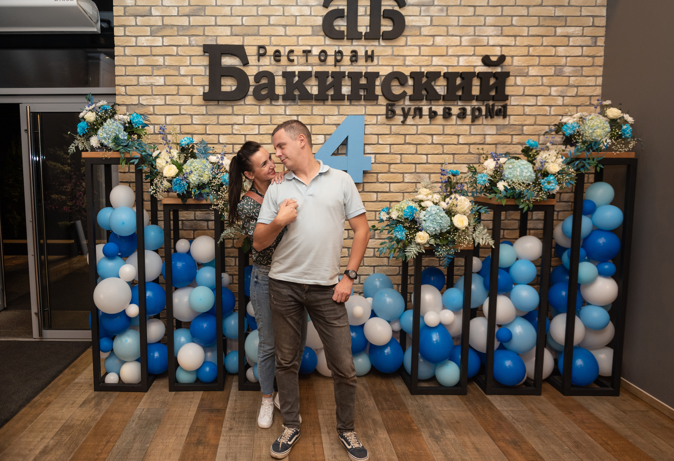 Ресторану Бакинский бульвар № 1 4 года. Свадебный и семейный фотограф в Дзержинске Екатерина Шулакова