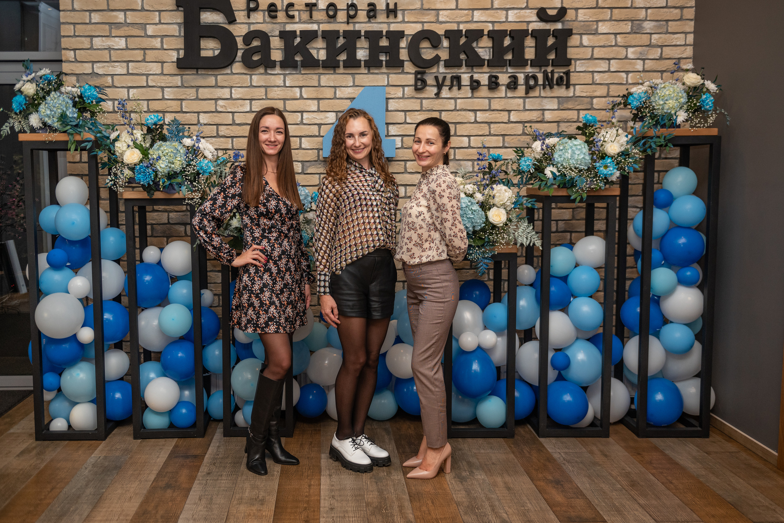 Ресторану Бакинский бульвар № 1 4 года. Свадебный и семейный фотограф в Дзержинске Екатерина Шулакова