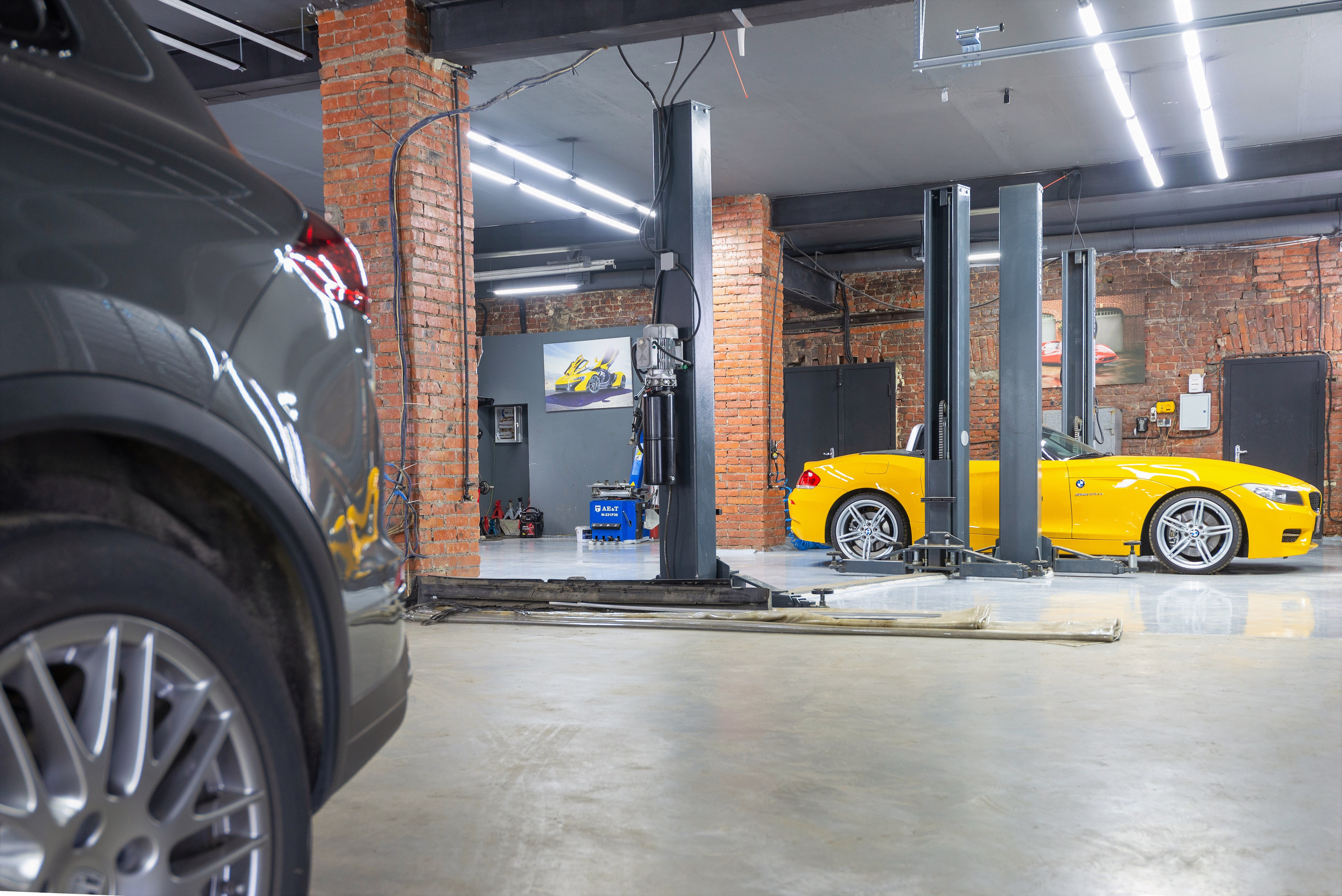 Автосервисы. Интерьерный фотограф Александр Плотников