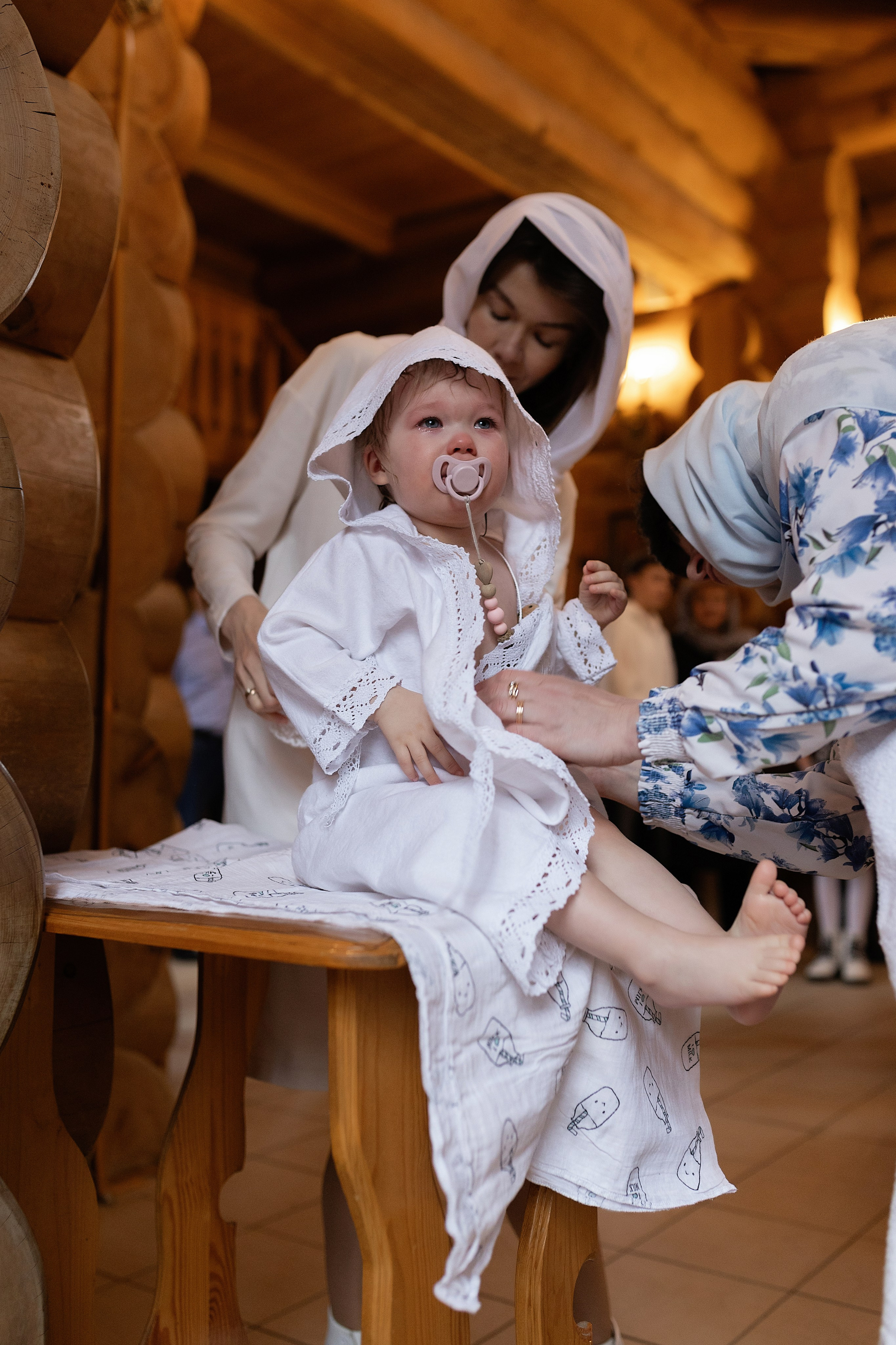 Таинство Крещения Ксении. Фотограф в Железнодорожном и Балашихе