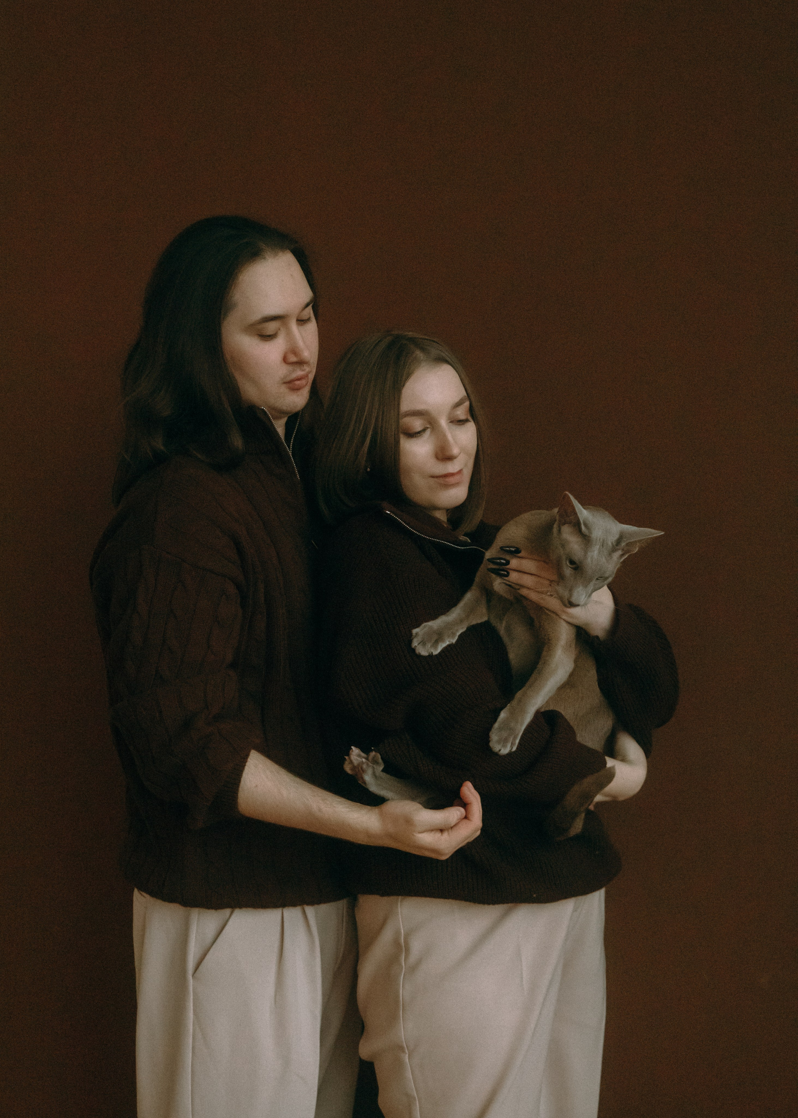 Амина, Булат и Орион. Фотограф-анималист Ксения Воробьева, Москва