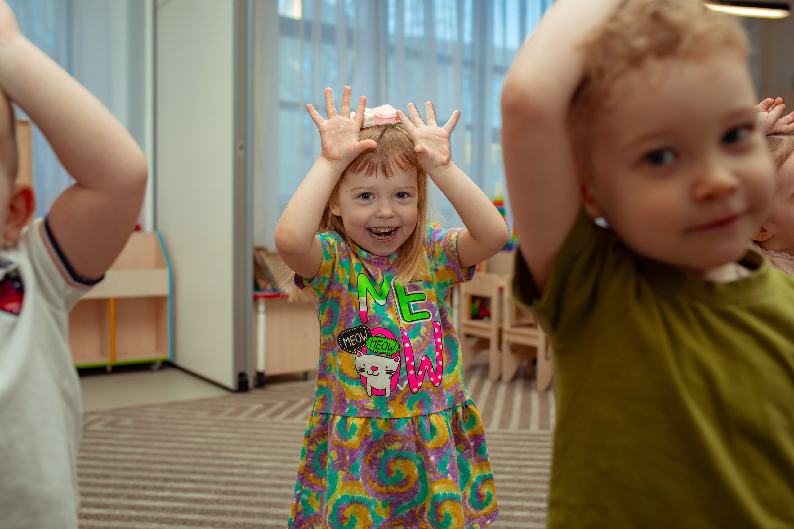 Праздник весны в детском саду. Семейный и детский фотограф в Москве Дорогова Екатерина
