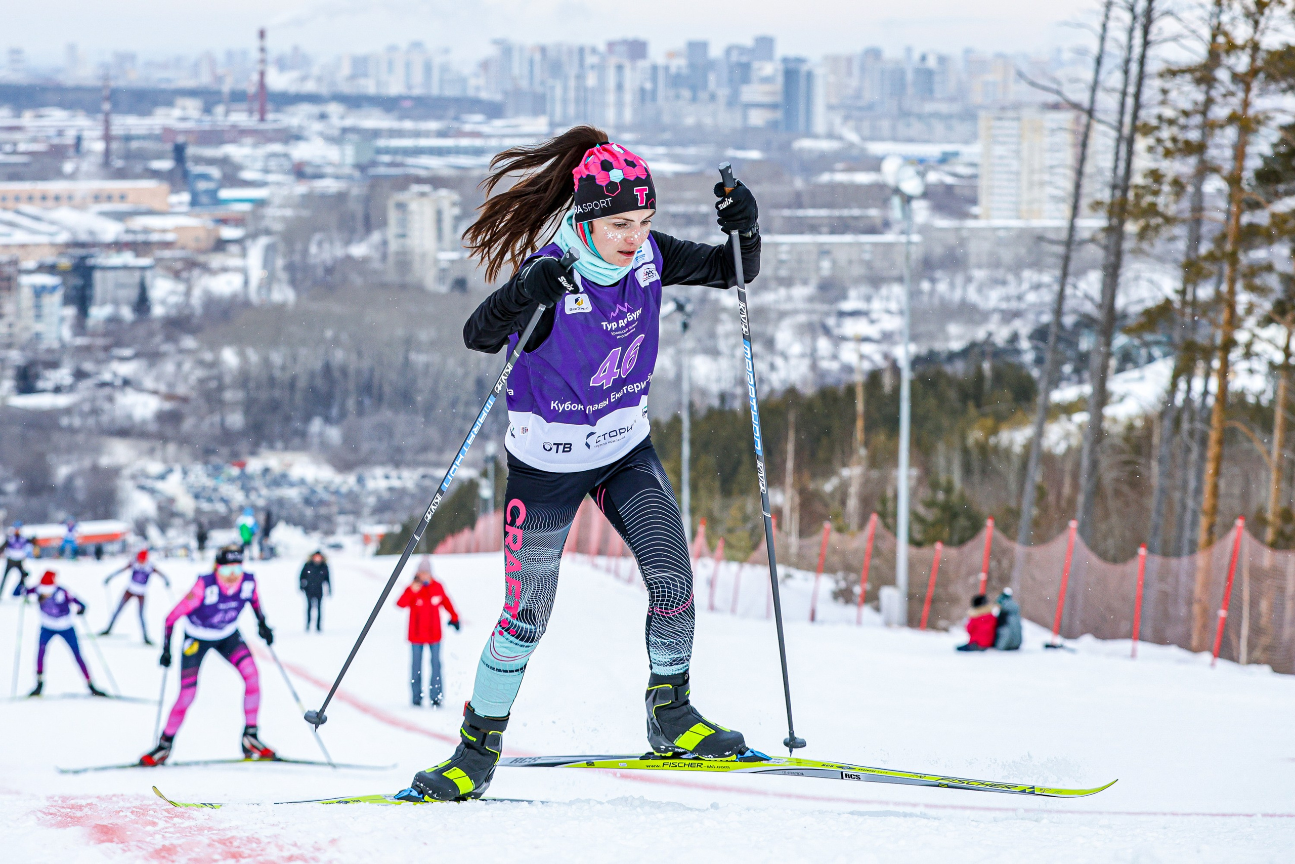Лыжные гонки. Спортивный и репортажный фотограф в Екатеринбурге Пустовая Аделя