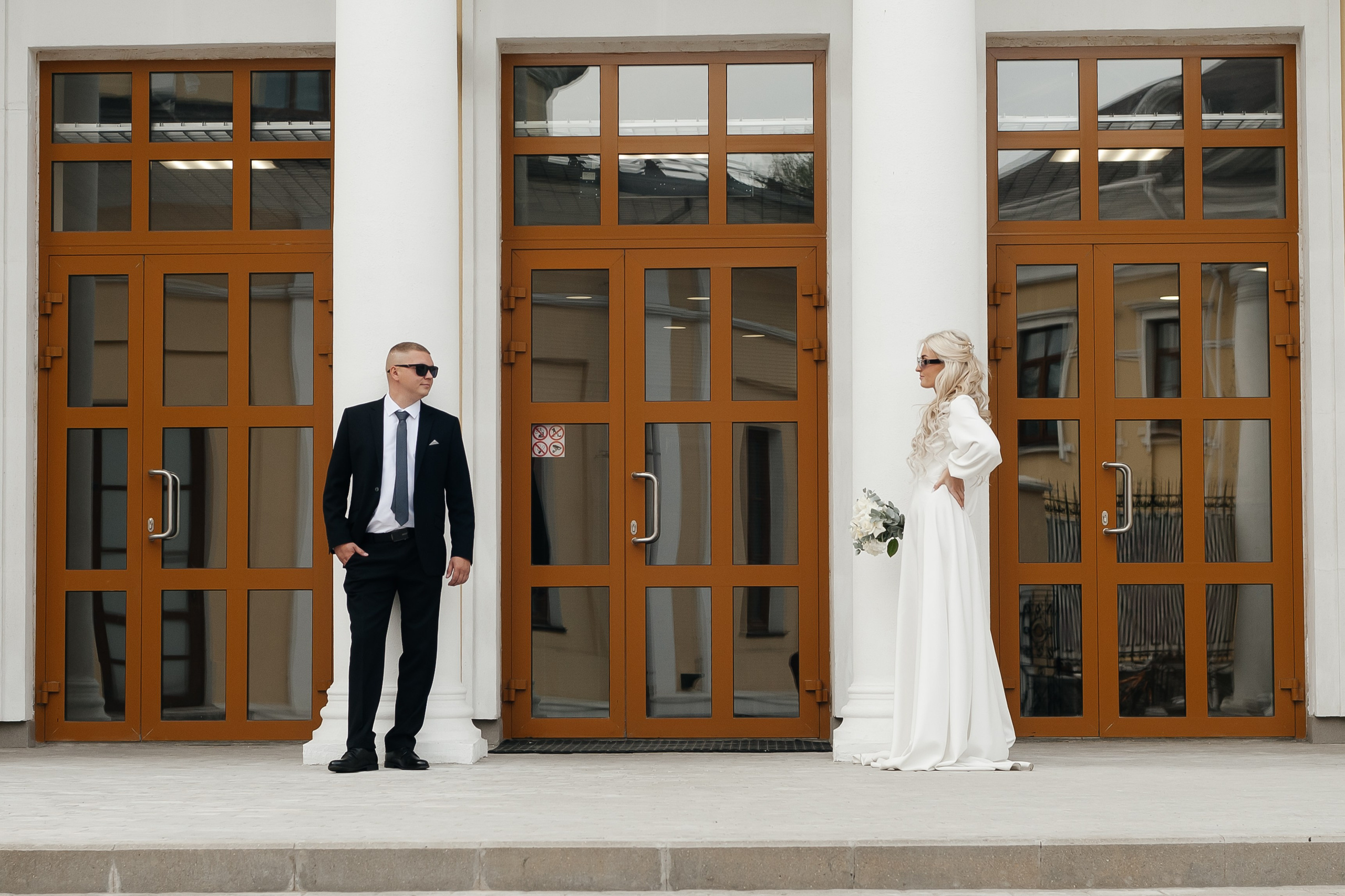 Свадебная съёмка для Екатерины и Андрея (роспись, прогулка, банкет). Свадебный и семейный фотограф г. Ярославль Савинская Анастасия