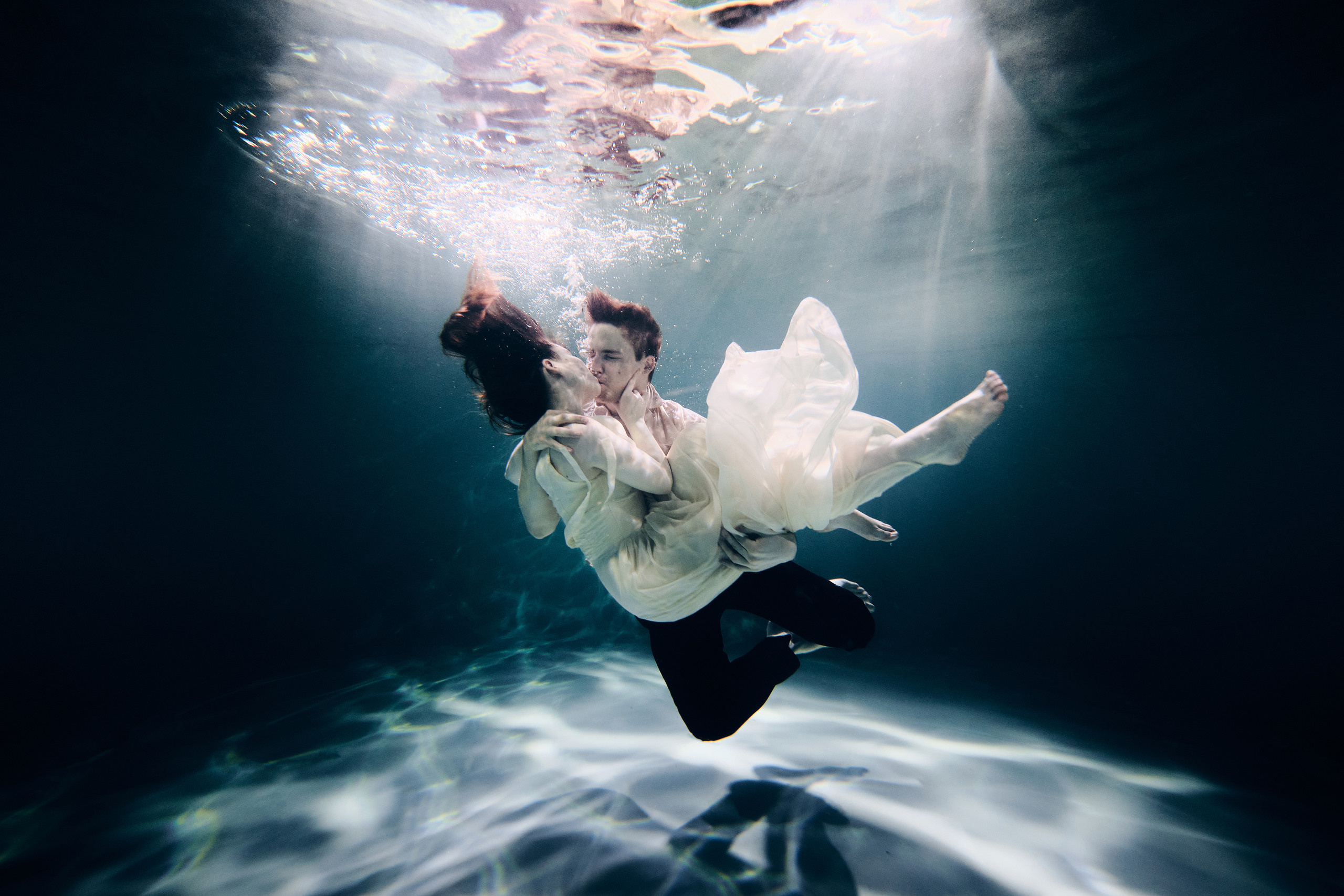 Катя и Олег | под водой. Фотограф в Москве — Галунина Кристина