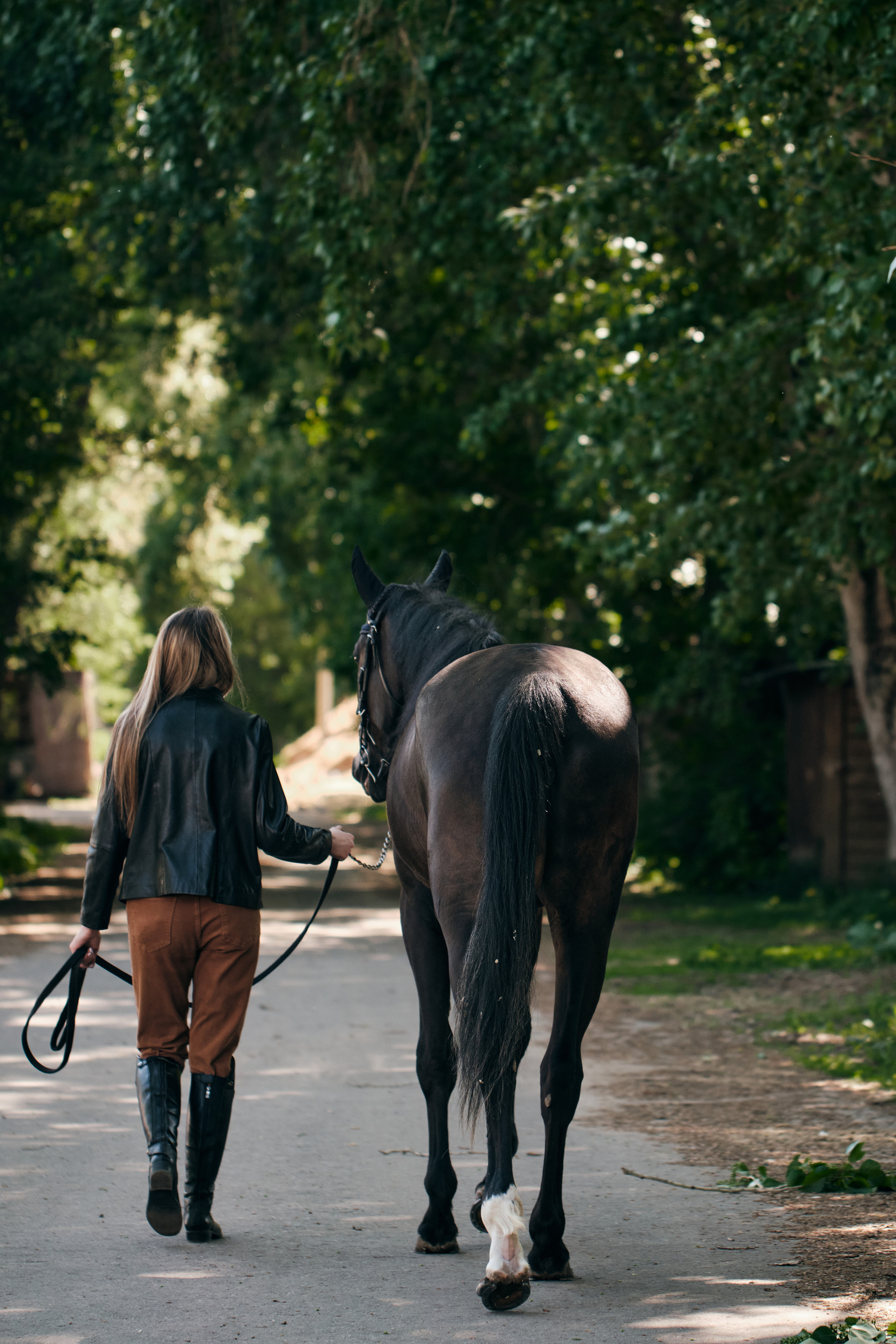 Полина и лошадь. Фотограф в Москве — Галунина Кристина