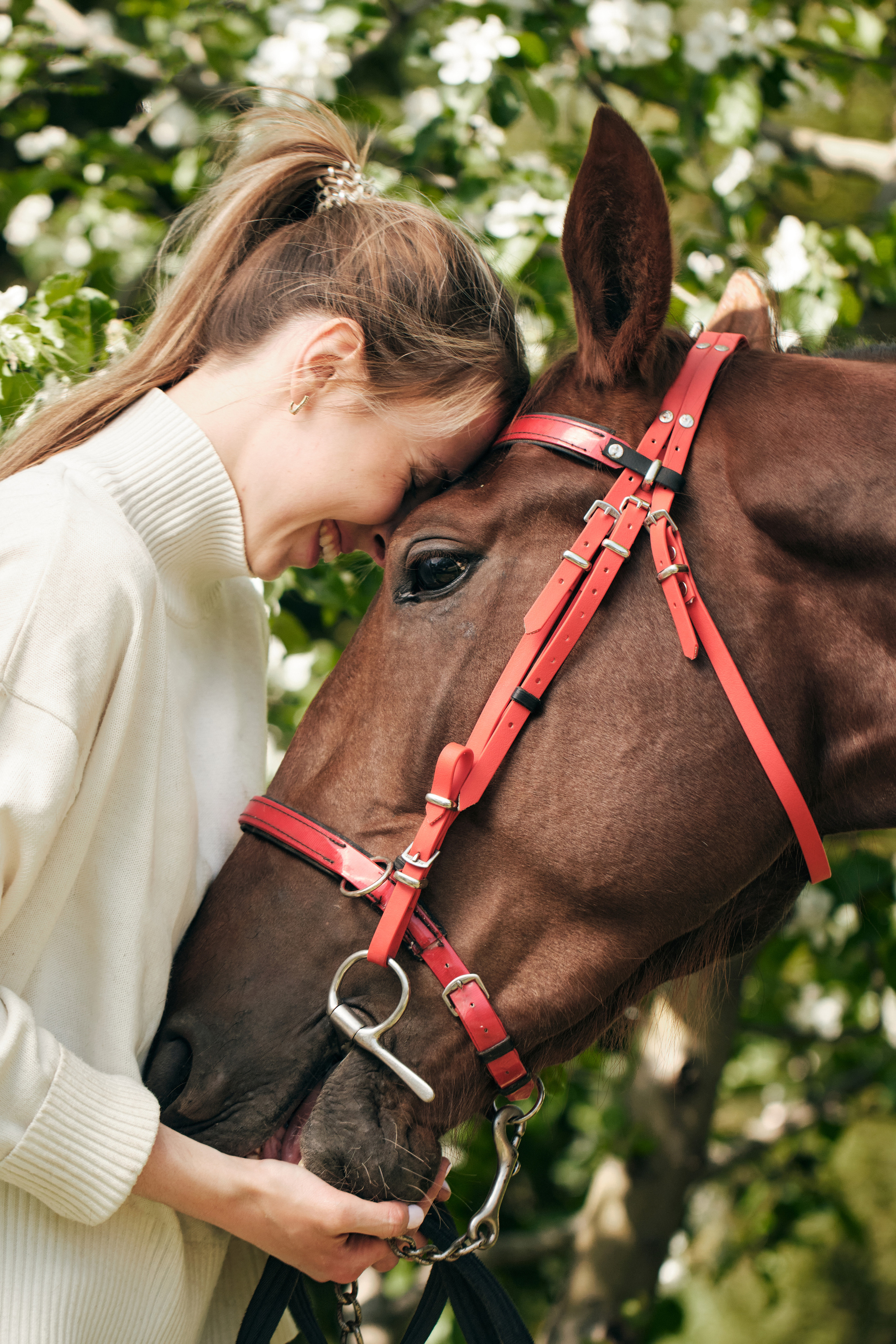 Полина и лошадь. Фотограф в Москве — Галунина Кристина