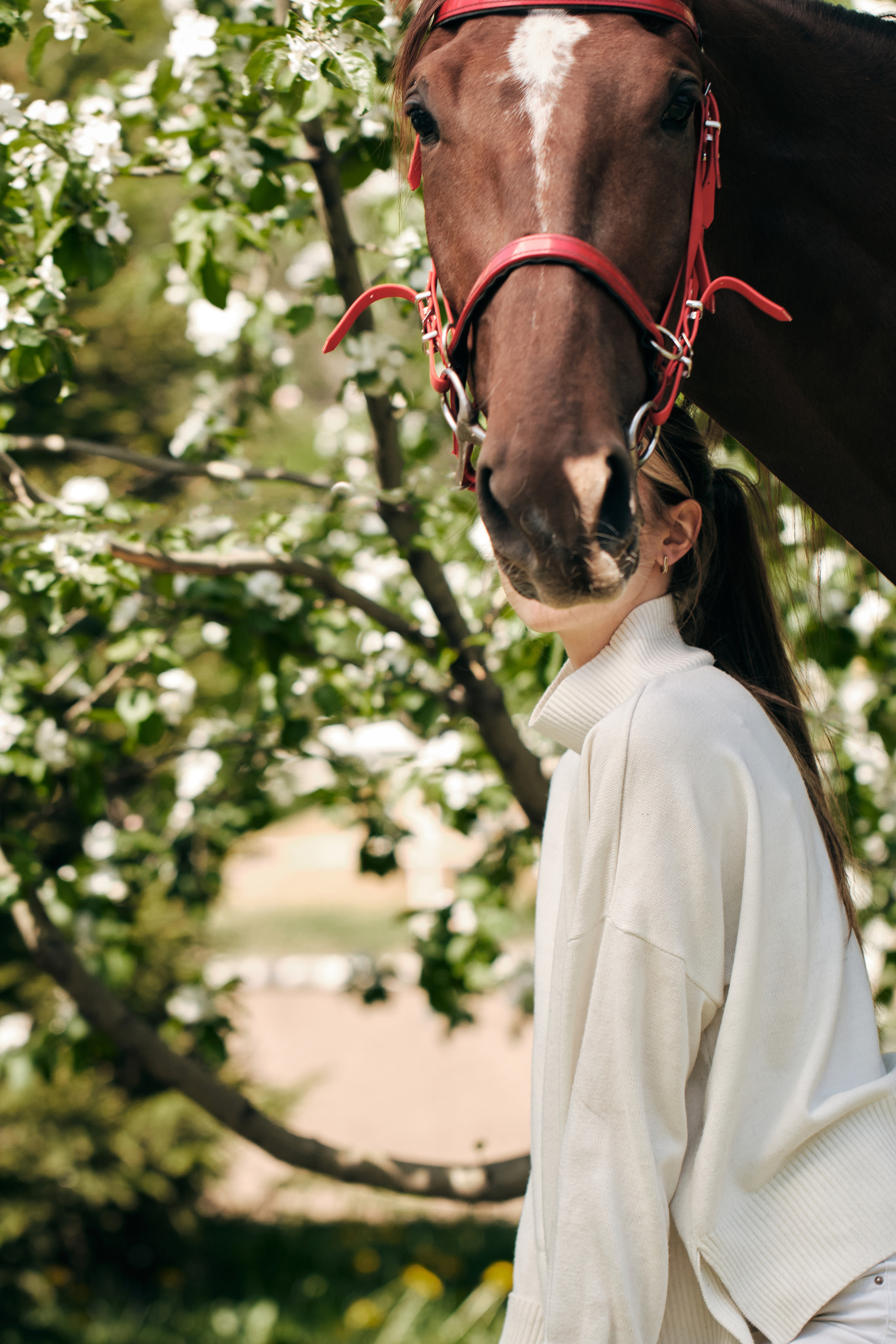 Полина и лошадь. Фотограф в Москве — Галунина Кристина