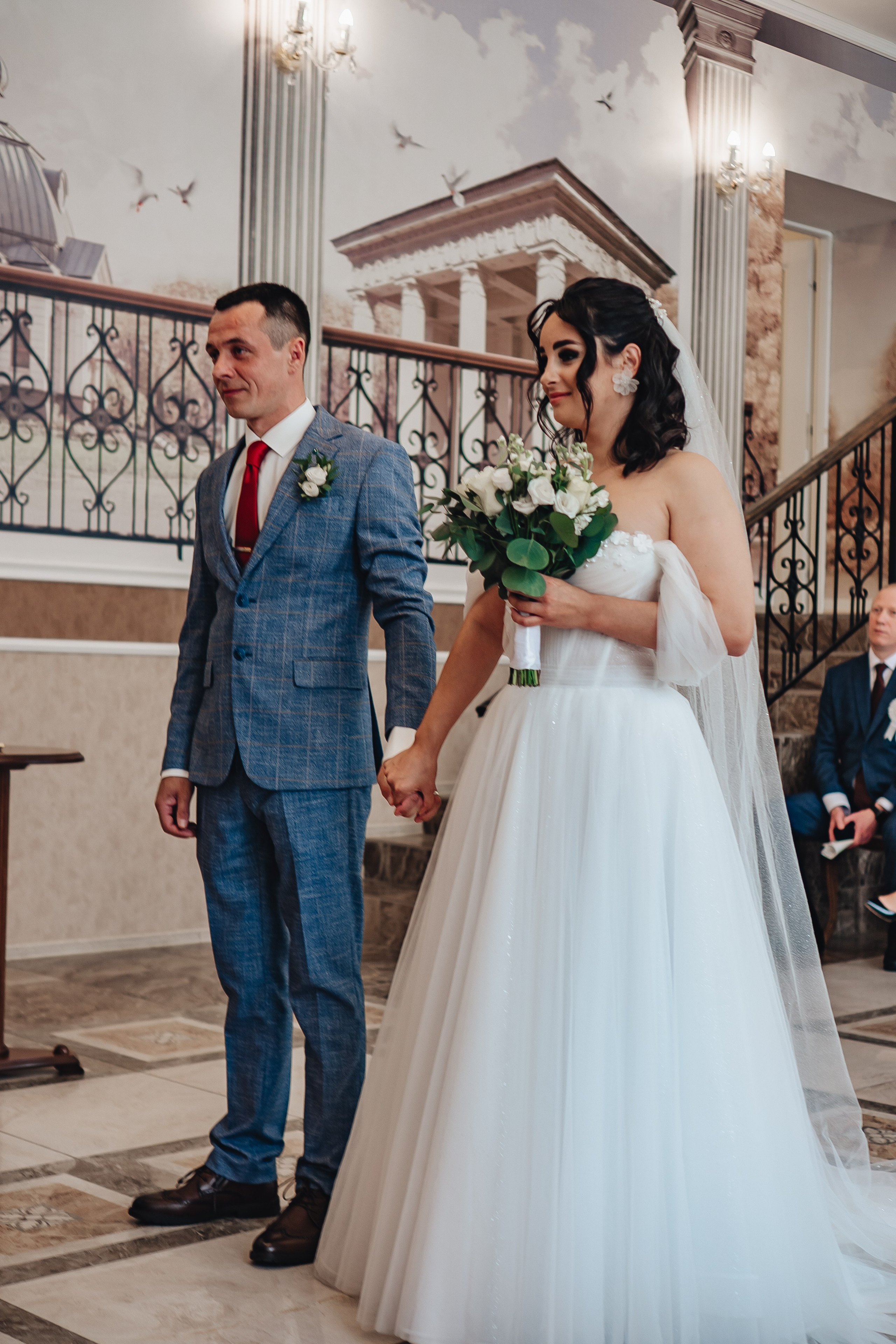 СВАДЕБНАЯ СЬЕМКА В ЗАГСЕ НА МОСКОВСКОМ ПРОСПЕКТЕ. Профессиональный фотограф, Санкт-Петербург — Виктория Богомолова