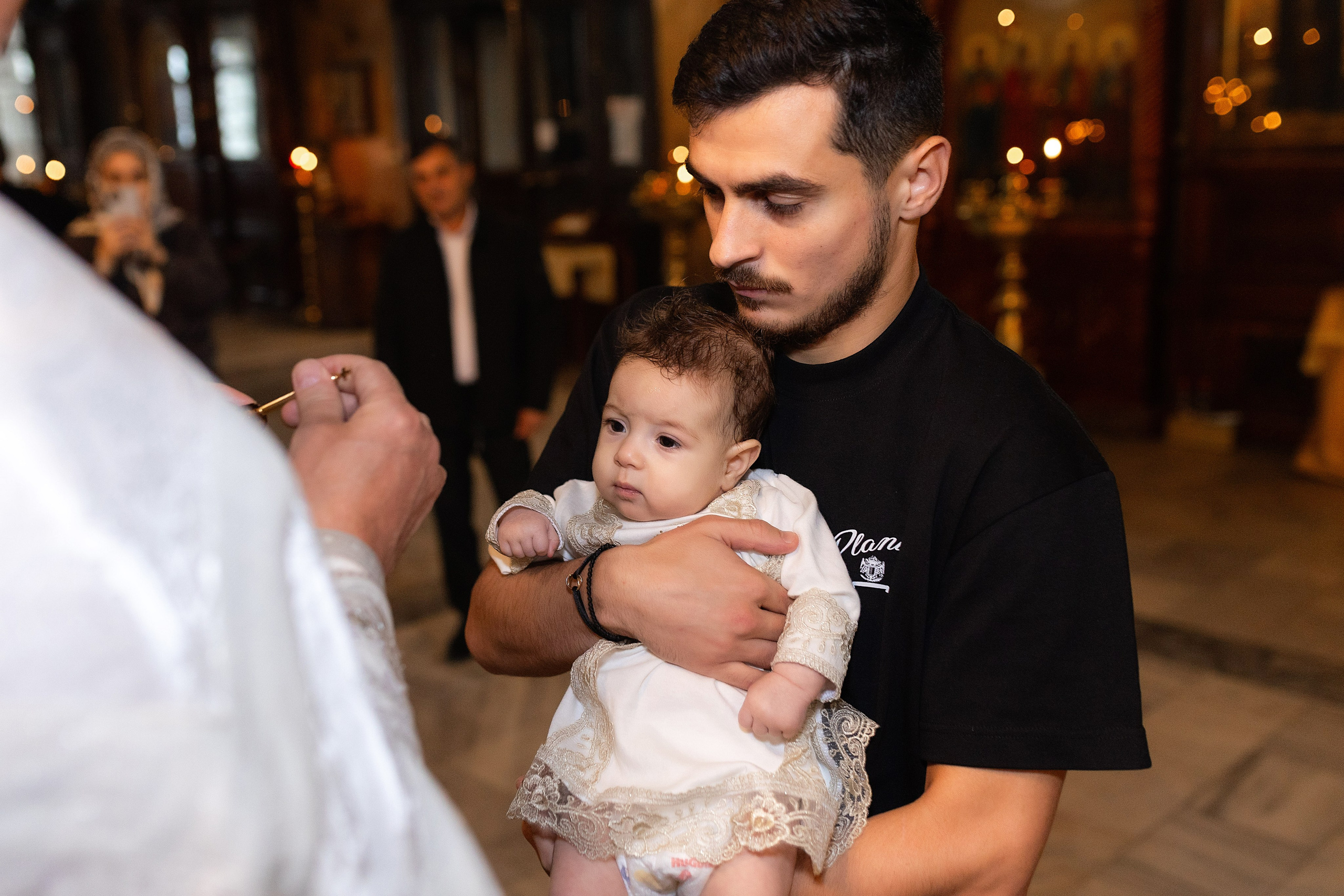 Таинство крещения Лилии. Фотограф в Железнодорожном и Балашихе