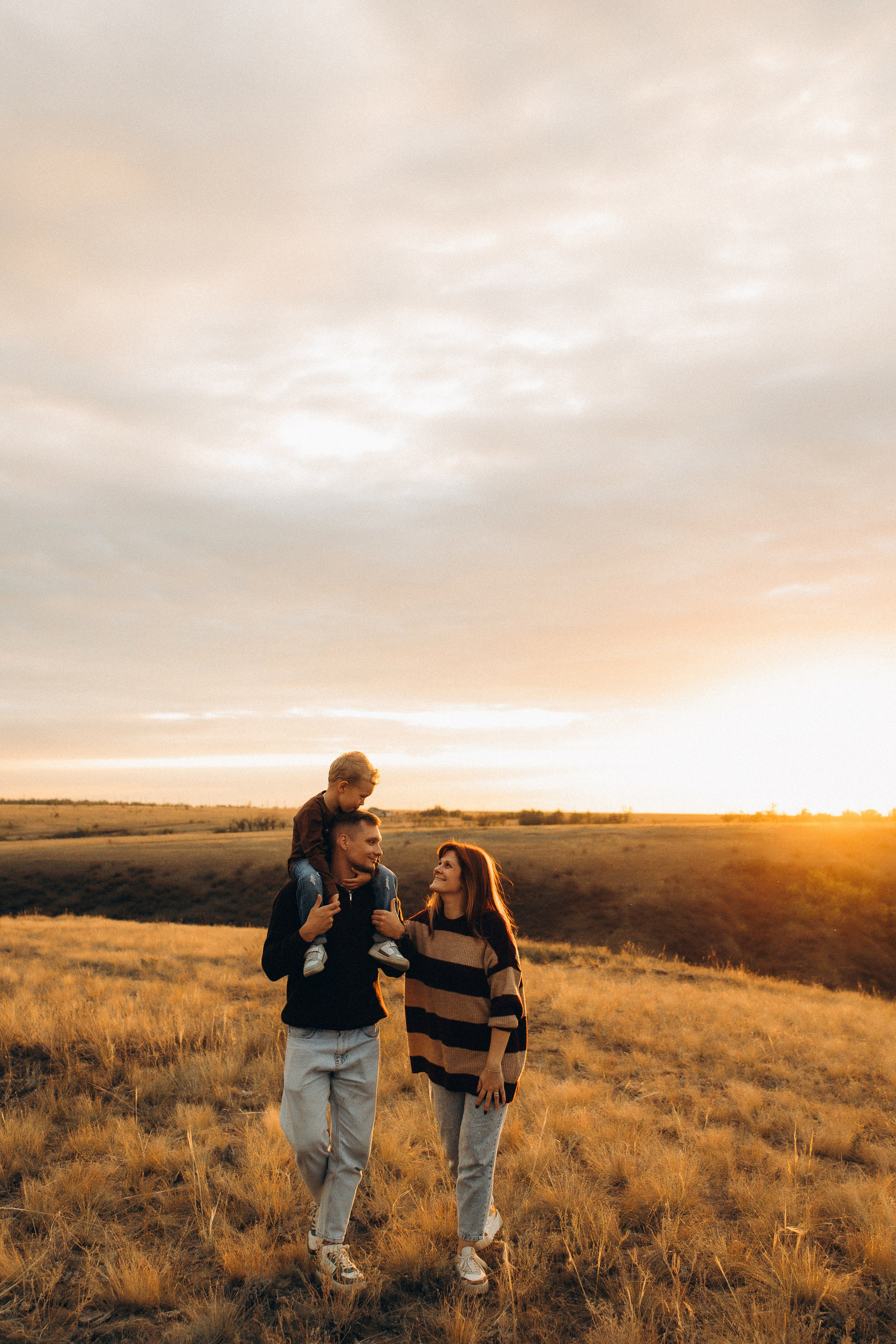 Оля, Лёша и Олежка. Семейный фотограф и детский фотограф в Волгограде Алеся Бутакова — дет