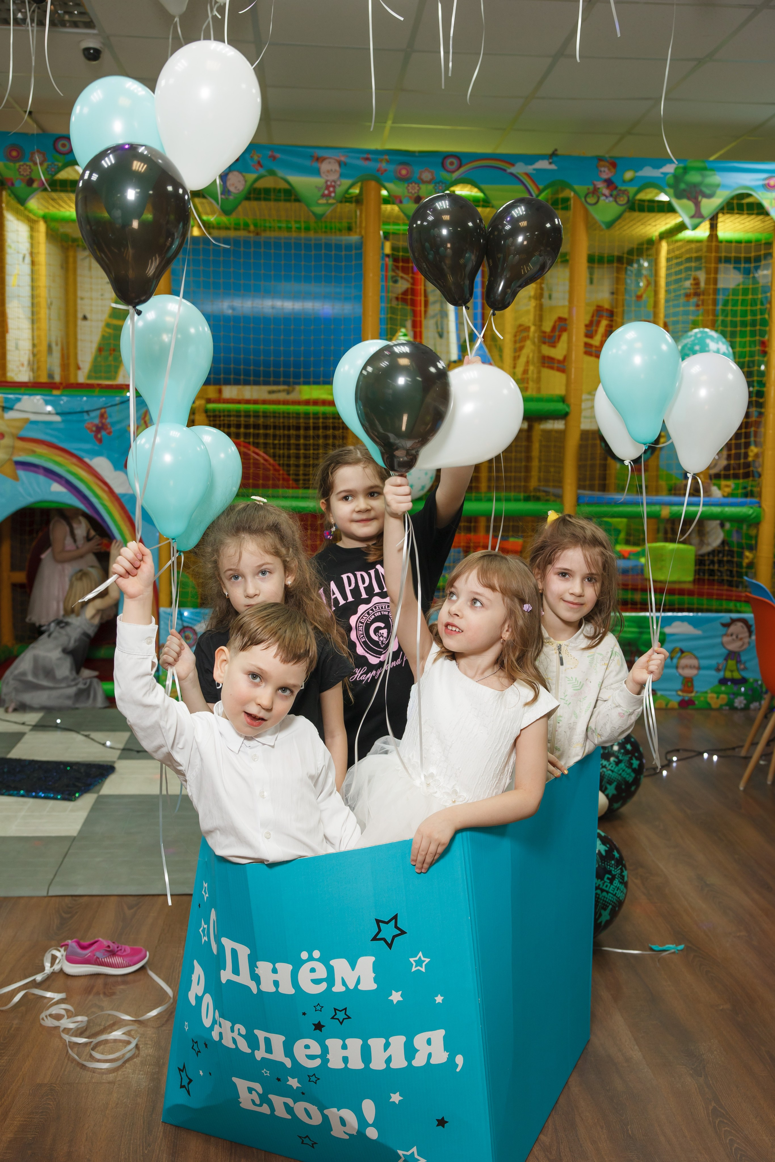 День рождения Егора, 6 лет, «Мультяшка». Свадебный и репортажный фотограф (Москва, Королев и другие)