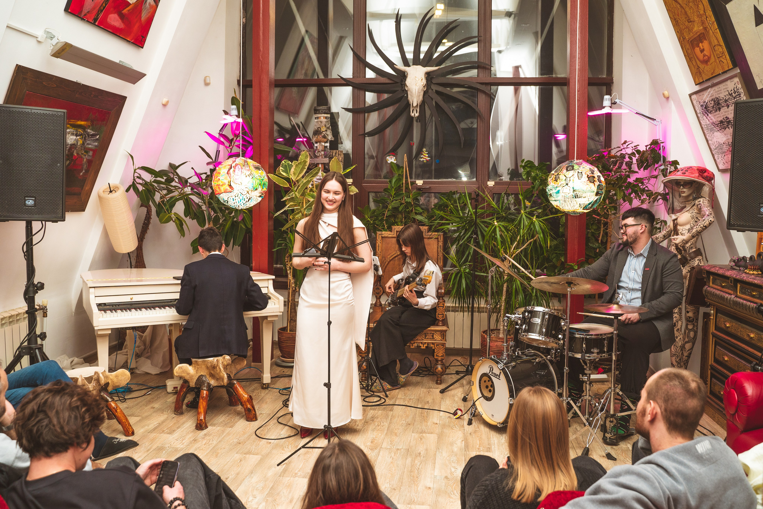 Новогодний джазовый вечер в «Доме Карлсона». Свадебный и репортажный фотограф в Уфе| Осетрова Ольга