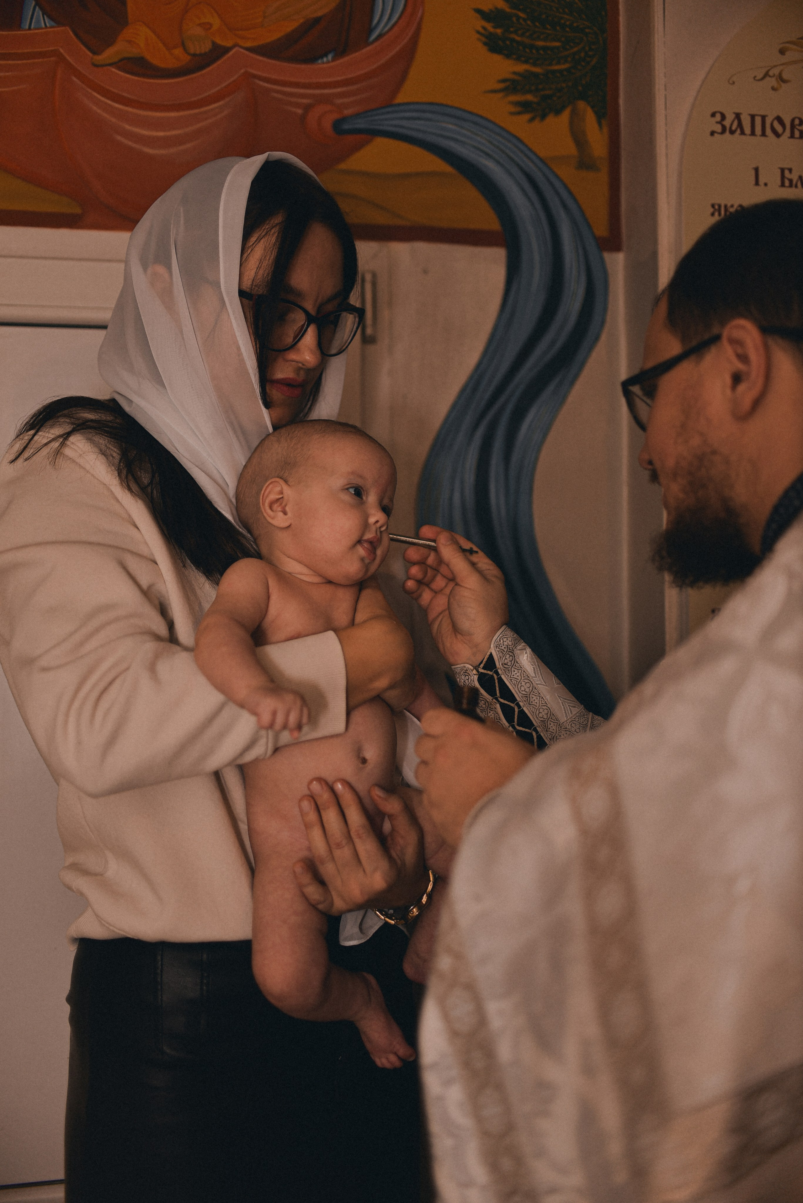 Таинство крещения Веры и Маши. Семейный фотограф Milena feel it