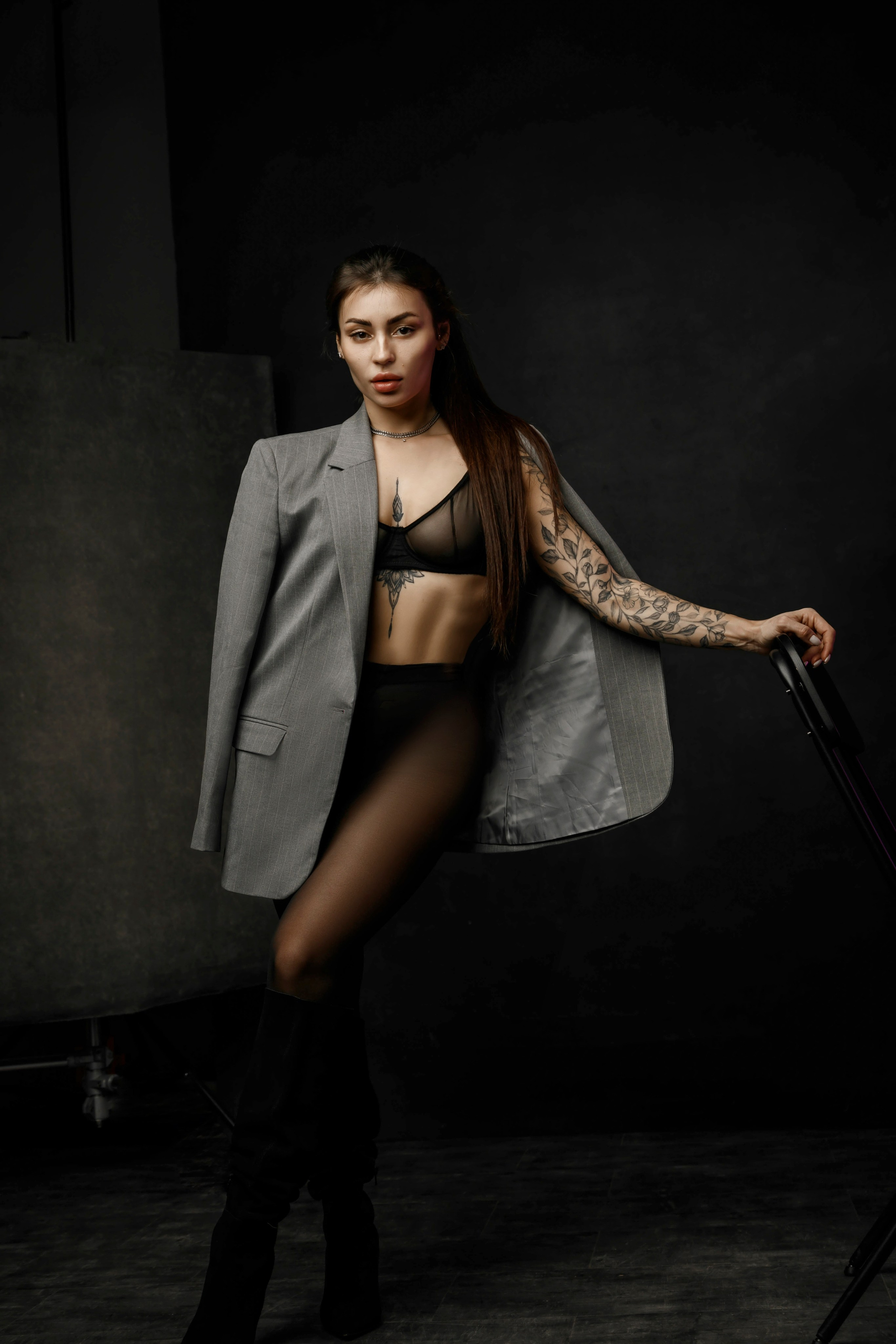 Бельевая съемка для Катерины. Портретный и Фитнес фотограф в Москве Владислава Рыбалкина