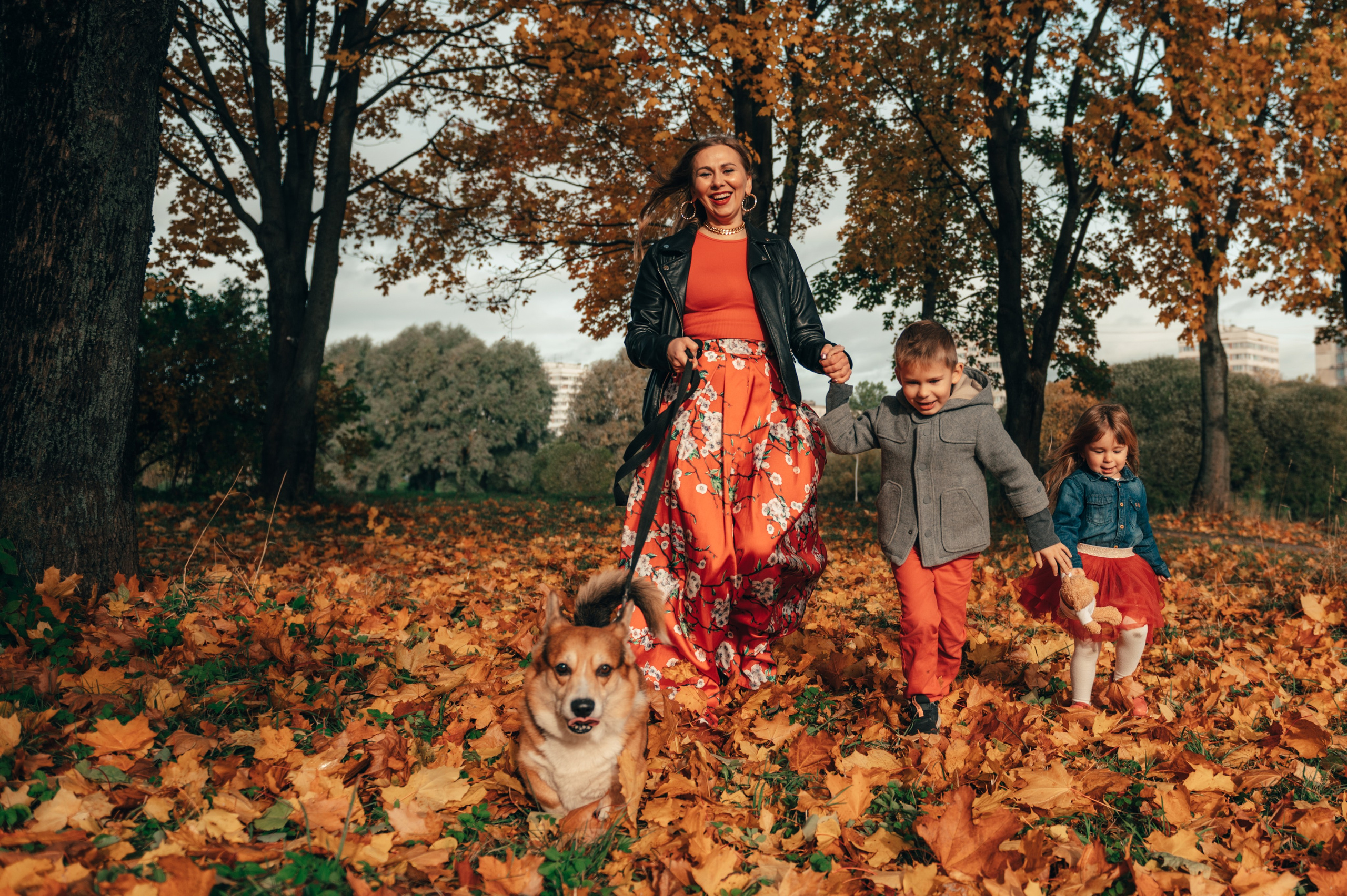 Яркая осень. Свадебный и семейный фотограф София Невская