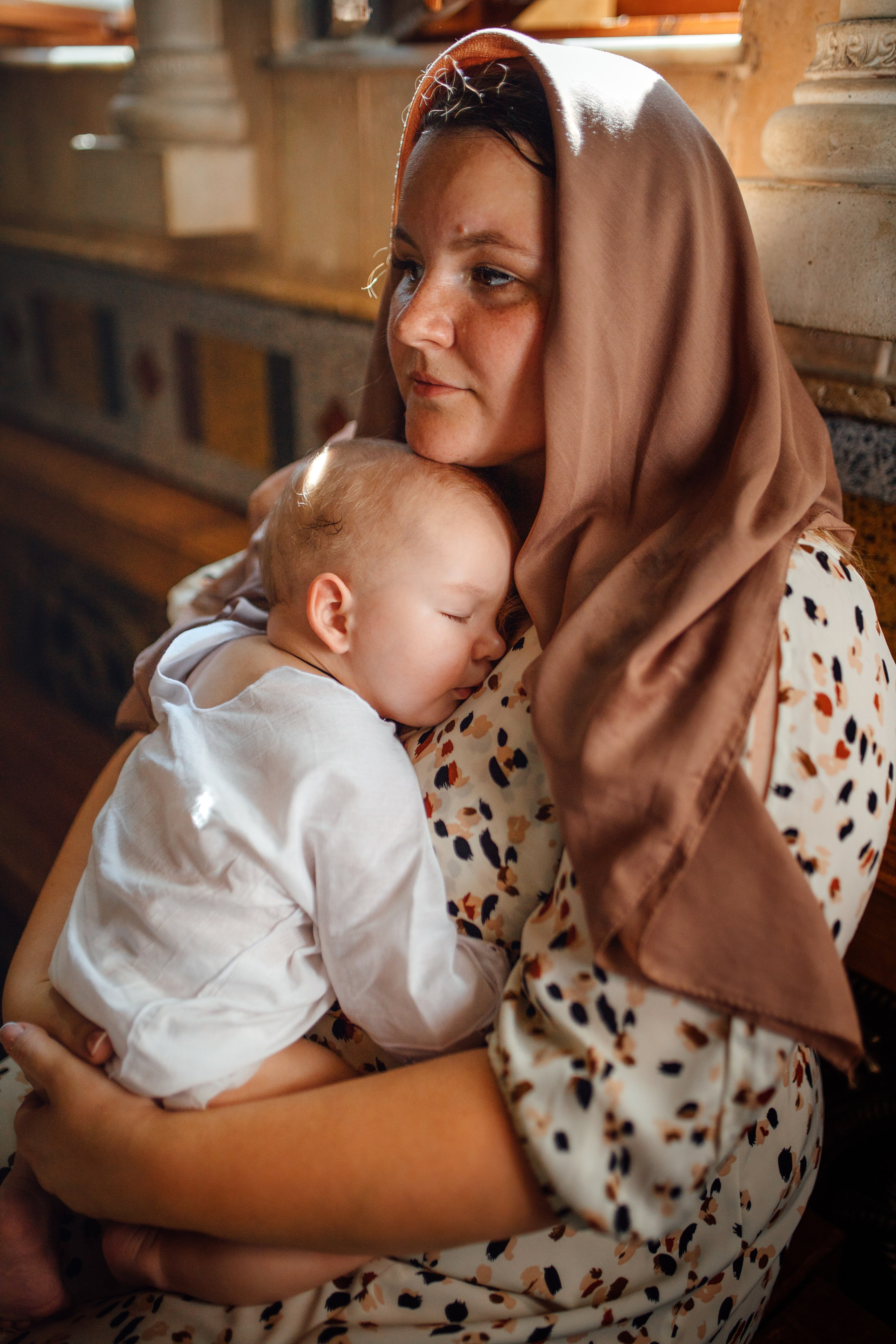 Крещение Егора (Георгия) Державный храм, св. Елисаветенского монастыря, Новинки, август 2024