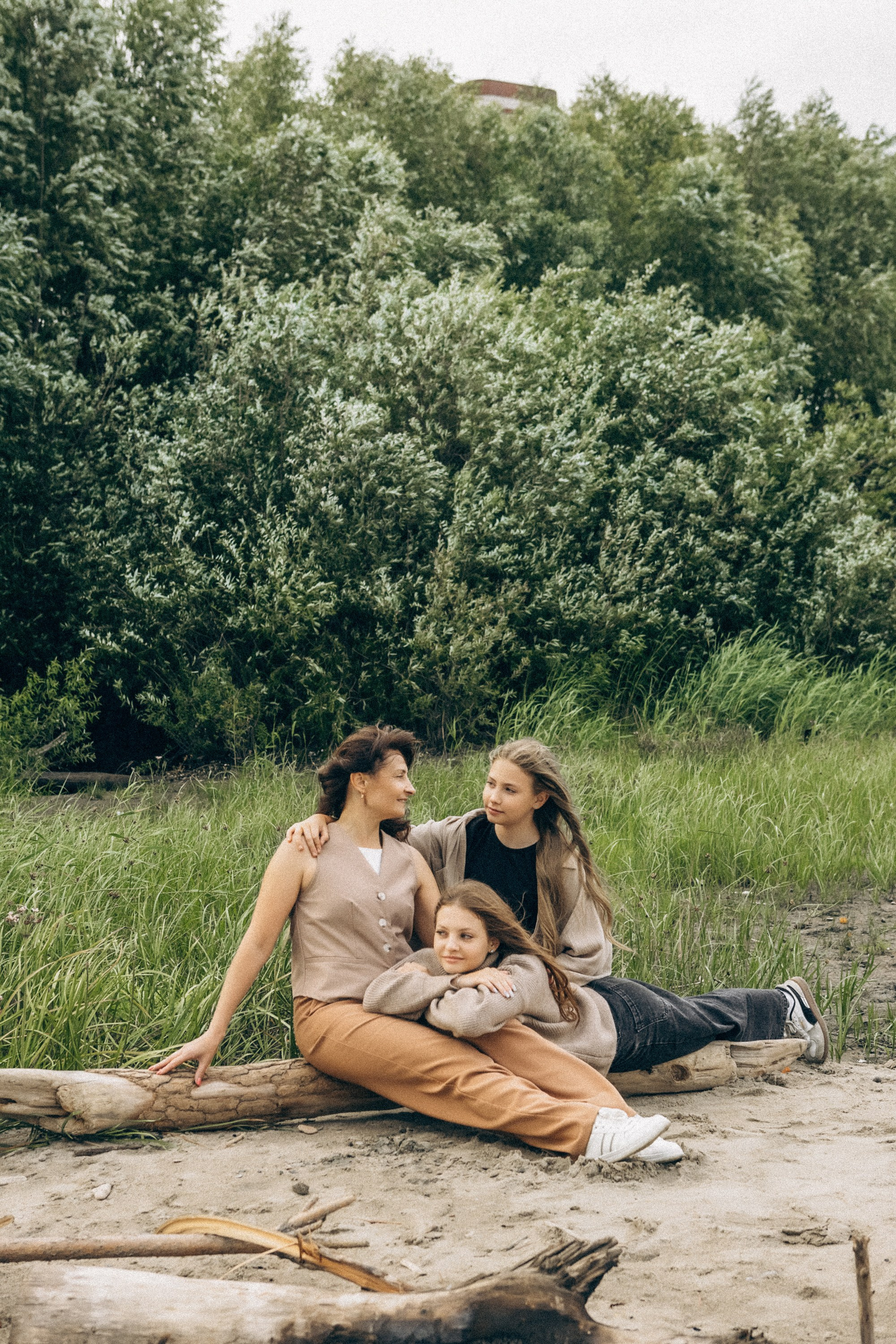 Мама и дочки. Репортажный и семейный фотограф в Новосибирске Елена Каменева