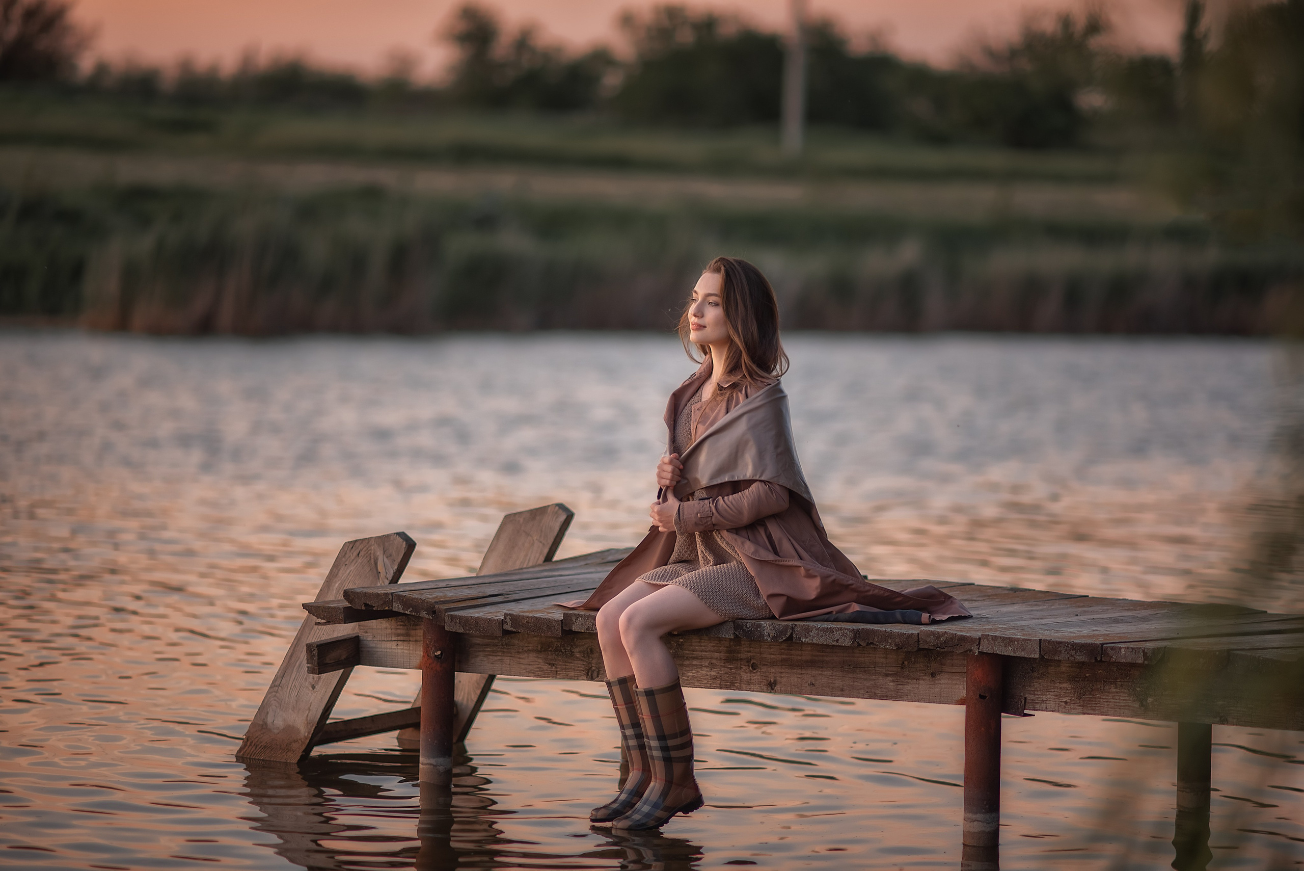 Русский стиль на природе. Семейный, детский и женский фотограф в Ростове-на-Дону Кирилина Екатерина