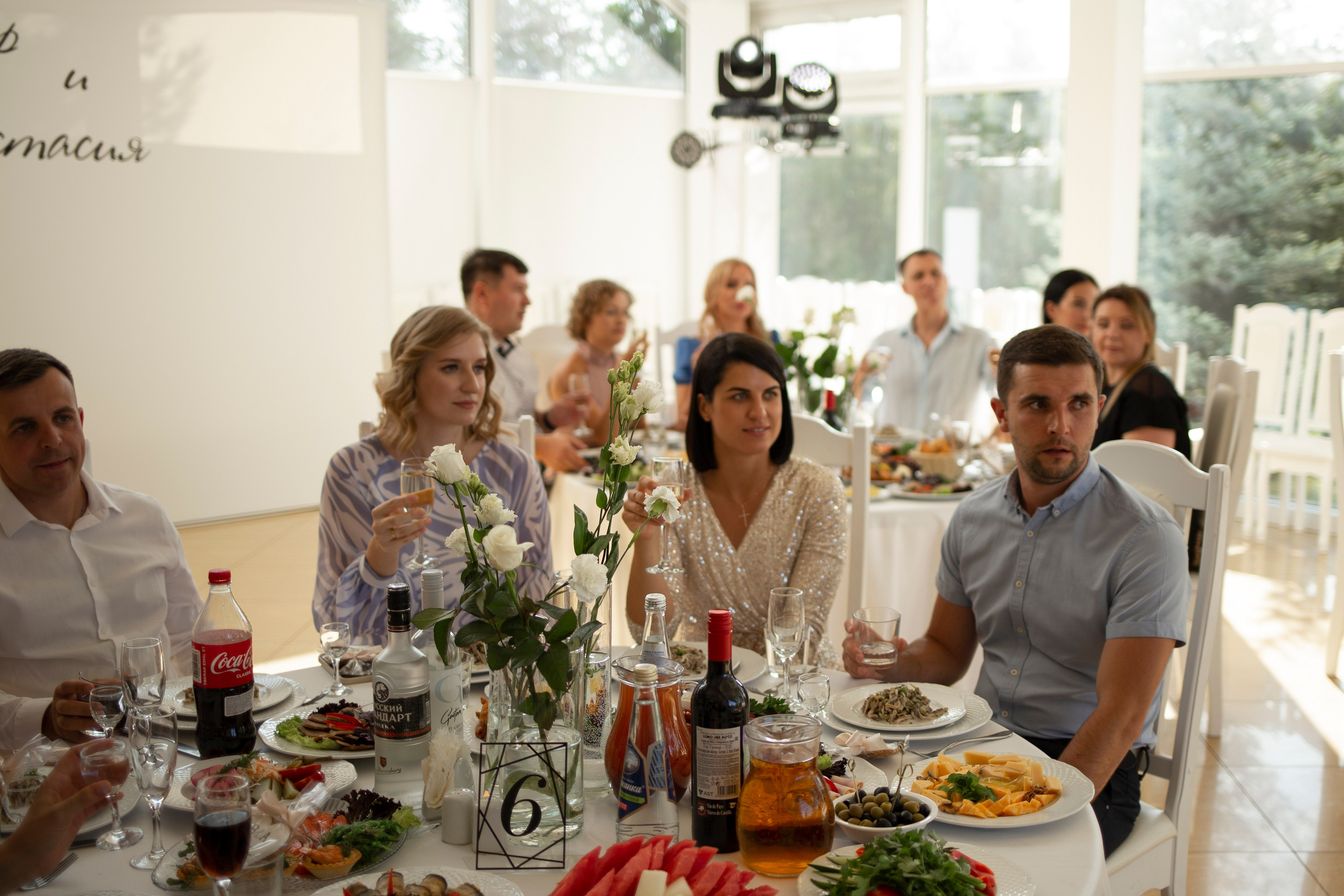 Репортаж свадебного вечера. Свадебный фотограф Александра Попова