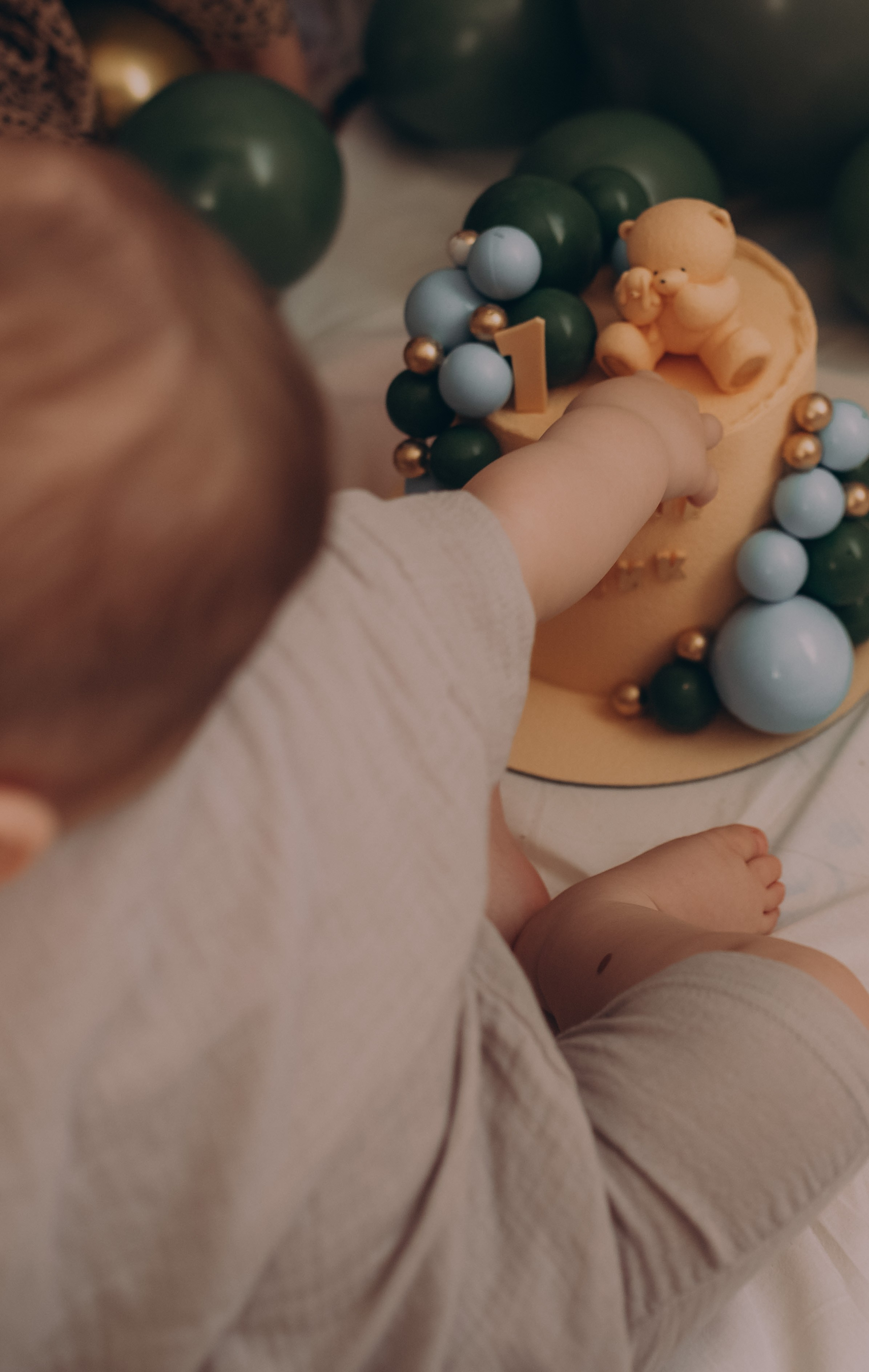 1 годик Мишеньке. Семейный и детский фотограф город Тында Дарья