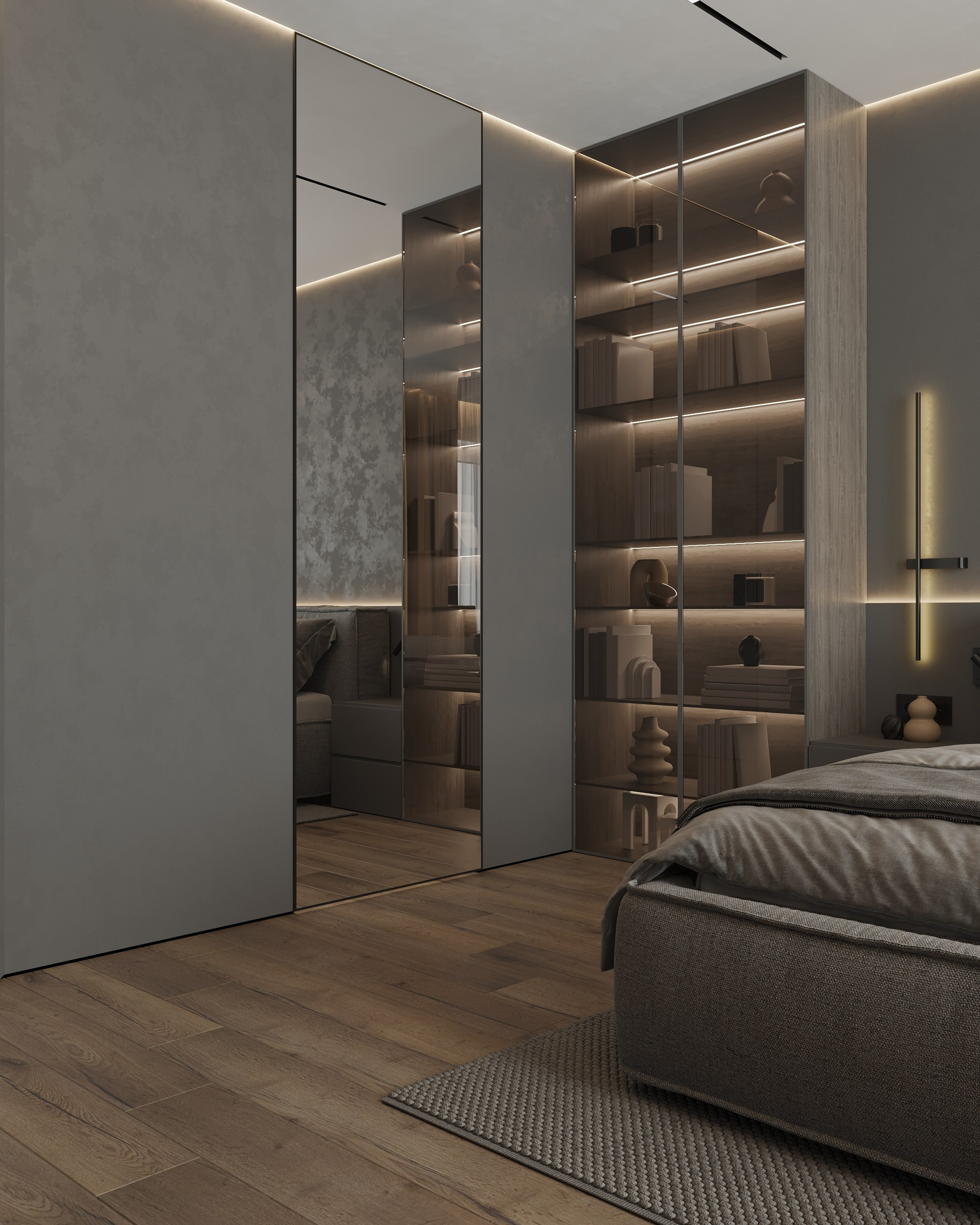 ЖК «Приморский квартал» / Санкт-Петербург / 45 кв. м. Ксения Барабаш дизайнер интерьера в Санкт-Петербурге