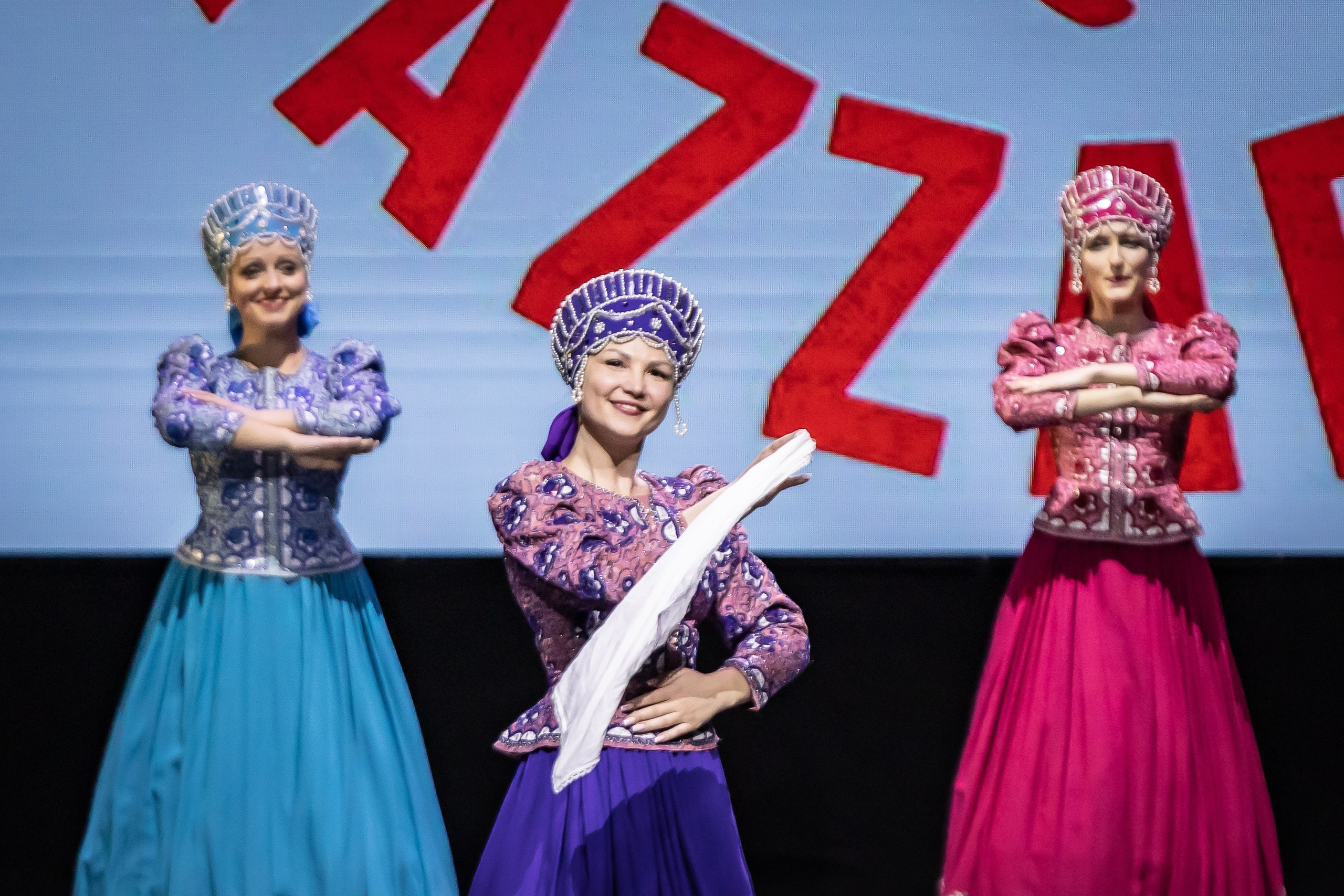 Концерт ансамбля народного такца «Раззадоры». Фотограф Владимир Охрименко