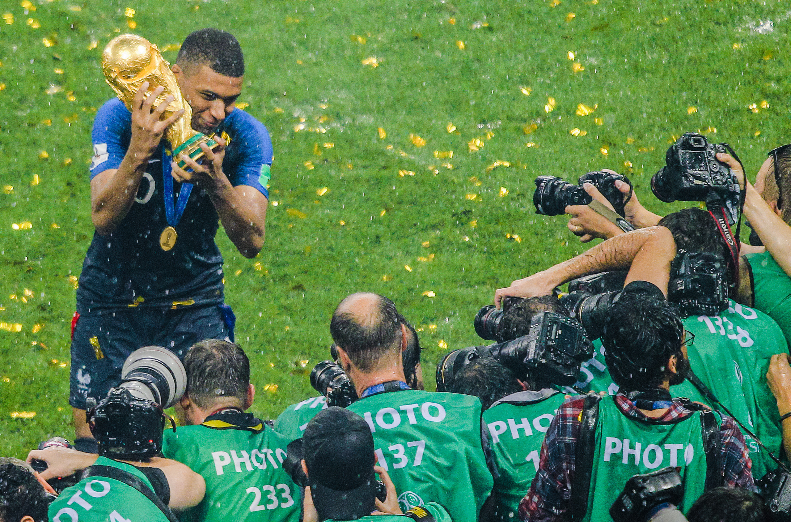 Финал FIFA Чемпионата мира 2018. Франция — Хорватия. Фотографии матча. Фотограф художественная гимнастика, фигурное катание, Москва и область