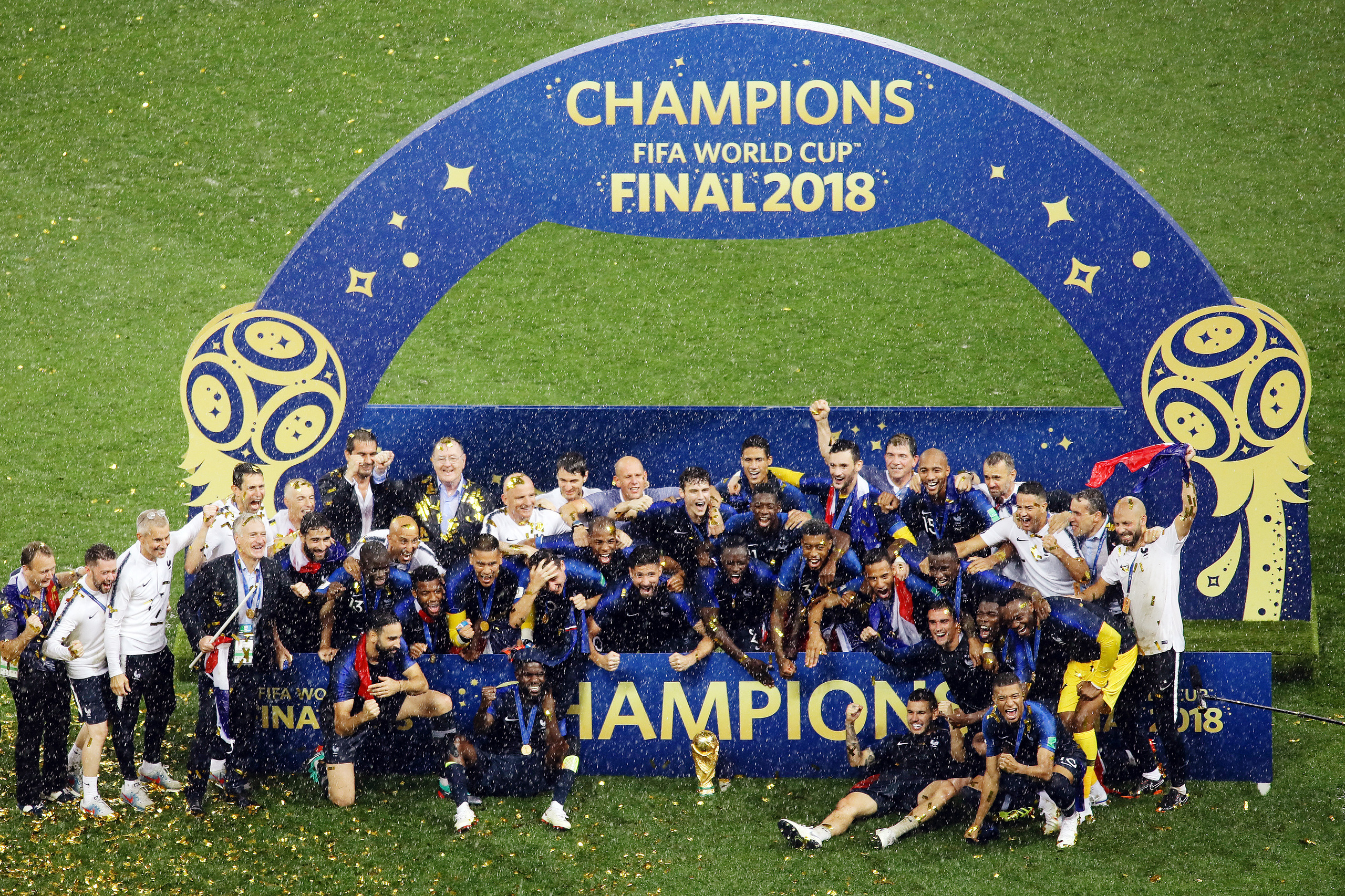 Сборная Франции - Чемпион мира по футболу 2018, фотограф Евгений Семенов, Sport24