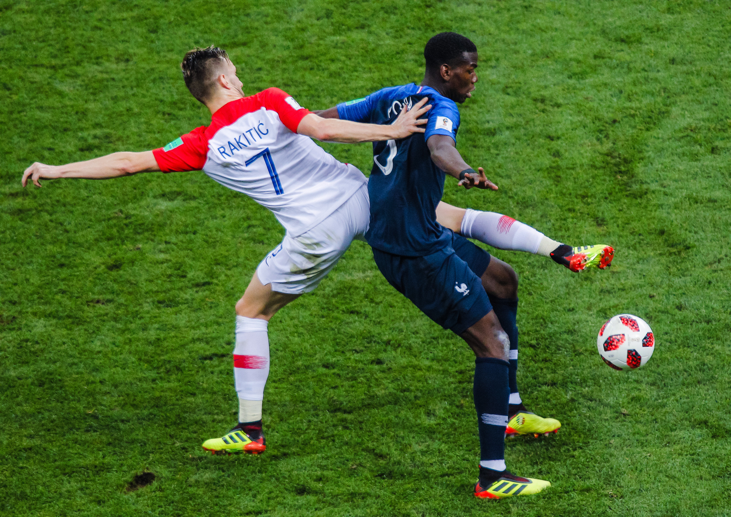 Финал FIFA Чемпионата мира 2018. Франция — Хорватия. Фотографии матча. Фотограф художественная гимнастика, фигурное катание, Москва и область