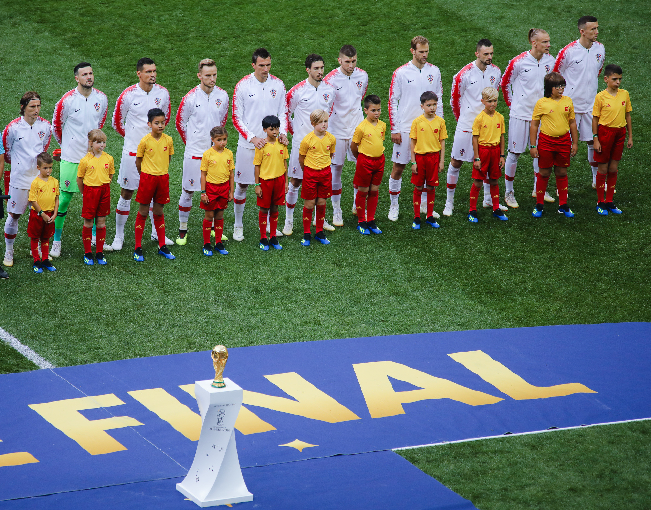 Финал FIFA Чемпионата мира 2018. Франция — Хорватия. Фотографии матча. Фотограф художественная гимнастика, фигурное катание, Москва и область