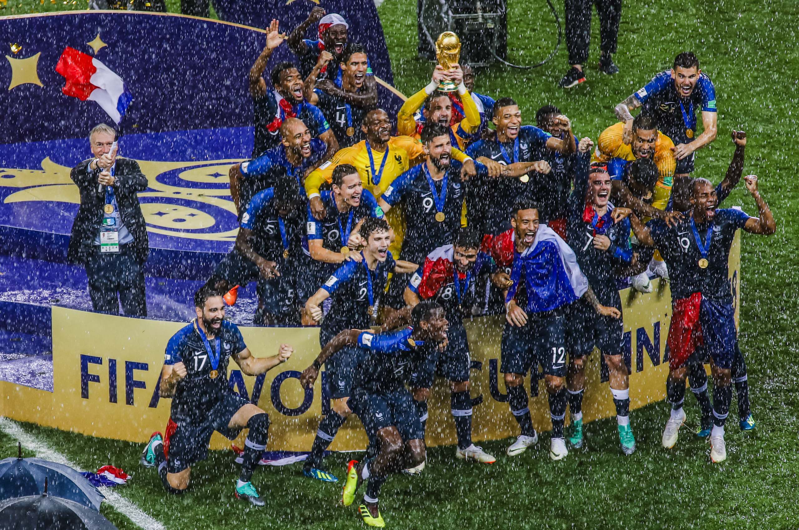 Финал FIFA Чемпионата мира 2018. Франция — Хорватия. Фотографии матча. Фотограф художественная гимнастика, фигурное катание, Москва и область