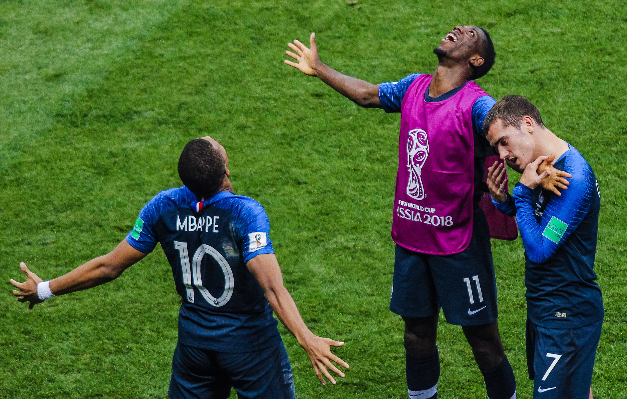 Финал FIFA Чемпионата мира 2018. Франция — Хорватия. Фотографии матча. Фотограф художественная гимнастика, фигурное катание, Москва и область