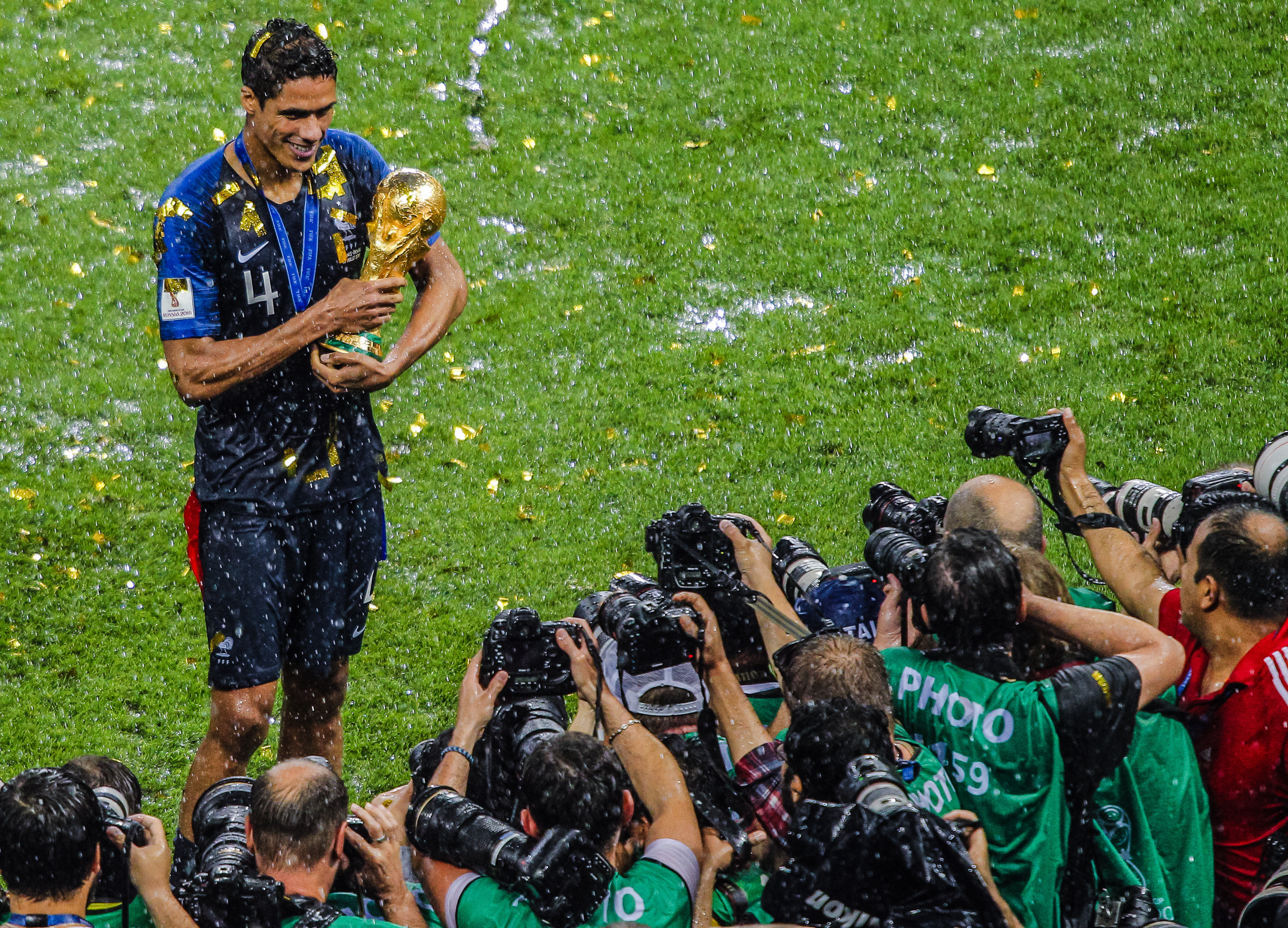 Финал FIFA Чемпионата мира 2018. Франция — Хорватия. Фотографии матча. Фотограф художественная гимнастика, фигурное катание, Москва и область