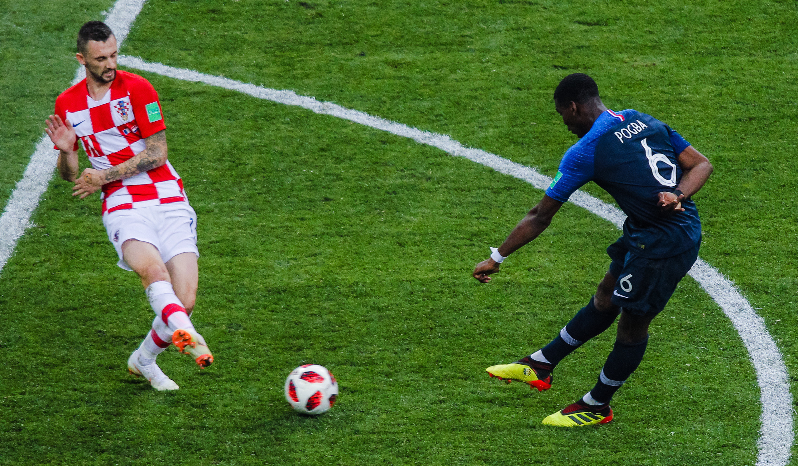 Финал FIFA Чемпионата мира 2018. Франция — Хорватия. Фотографии матча. Фотограф художественная гимнастика, фигурное катание, Москва и область