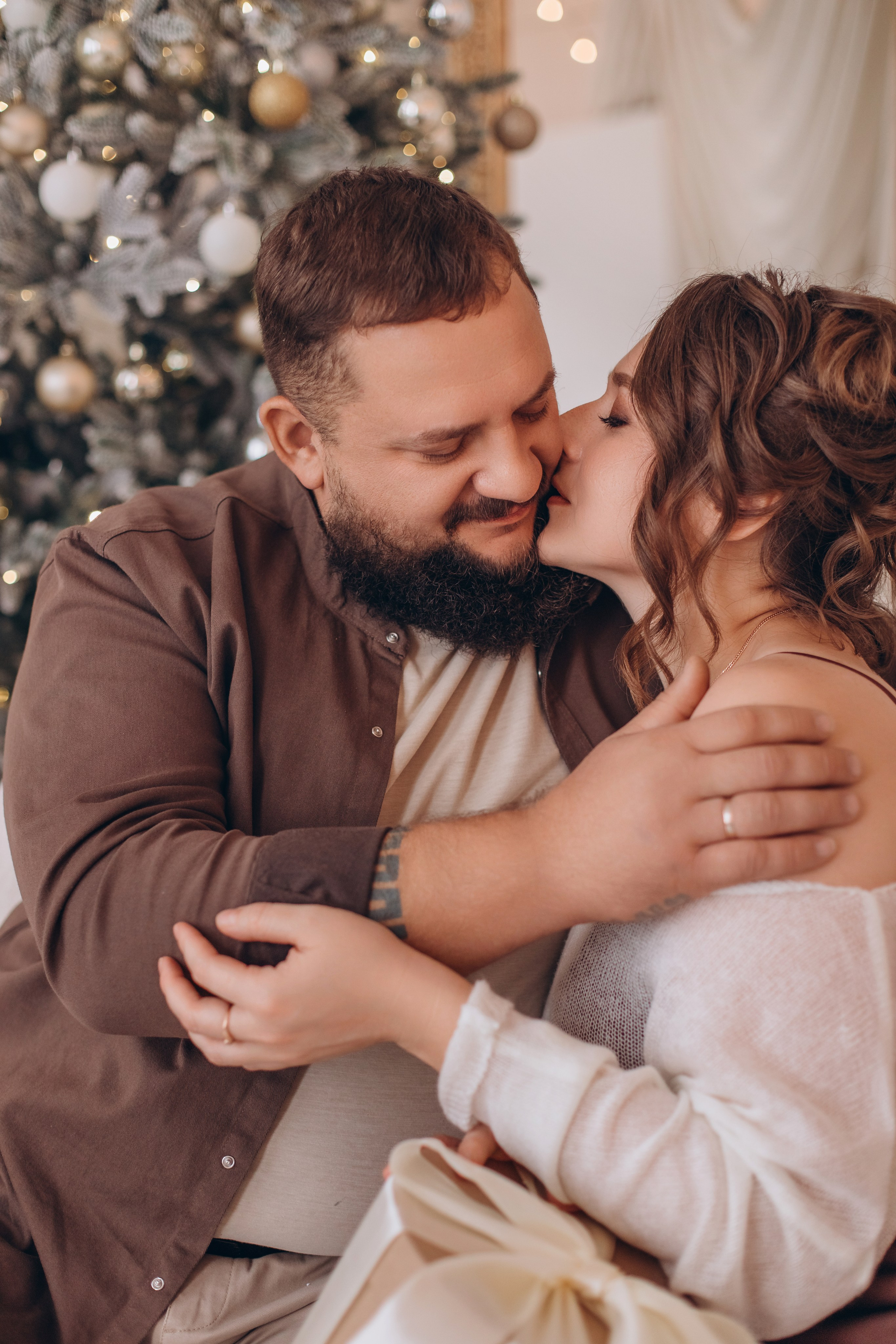 Новогодняя история для семьи Тищенко. Валентина Удалая — семейный и портретный фотограф в Брянске