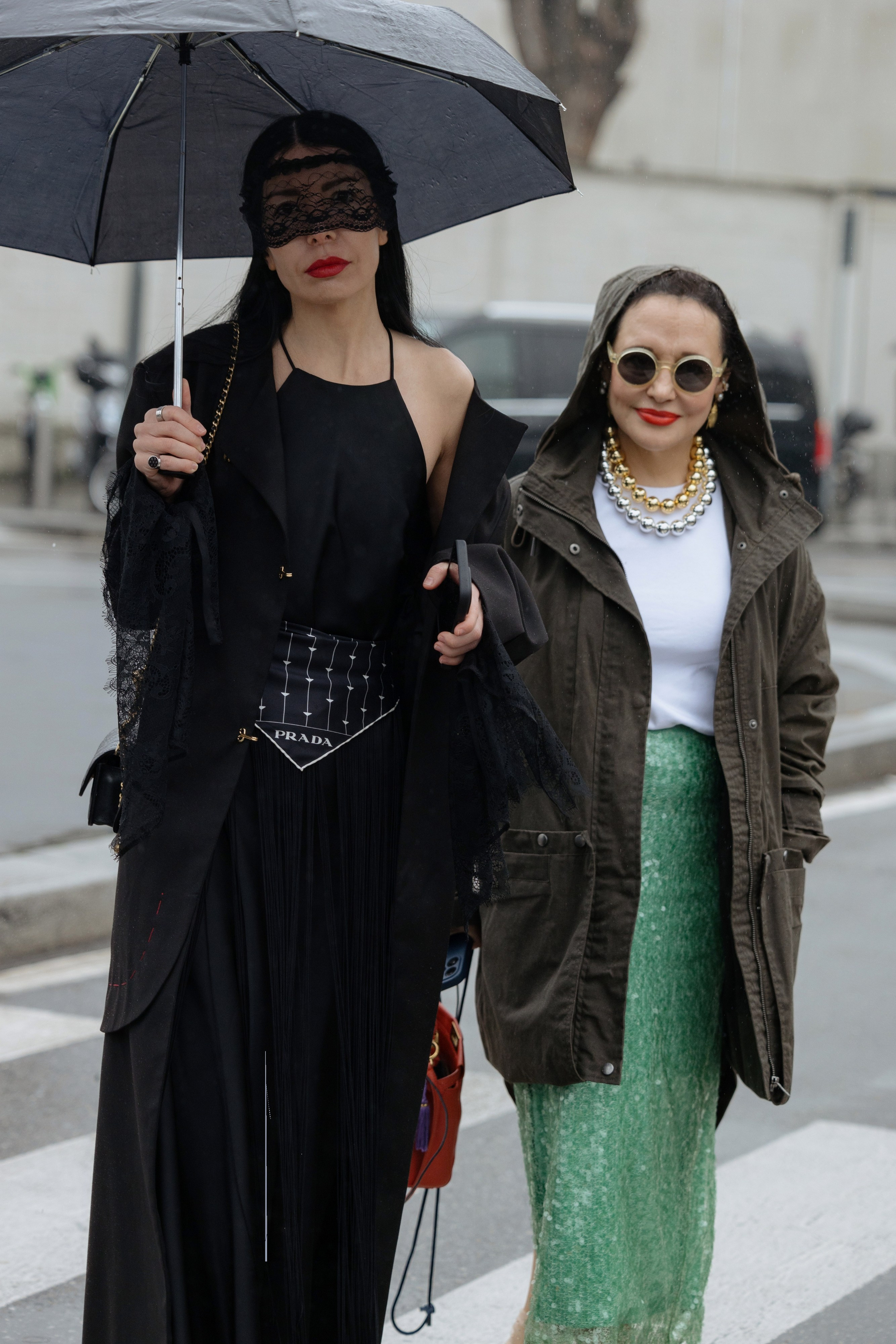 PRADA MFW FALL/WINTER 24/25. Photographer in Milan Ivan Goncharov