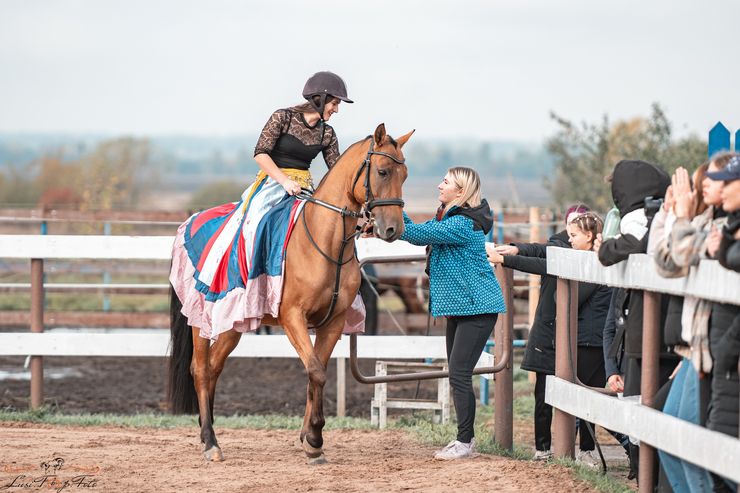 Конкур в КК «Резвая» — 10 лет. Конный и фотограф с животными в Твери Топталова Люся
