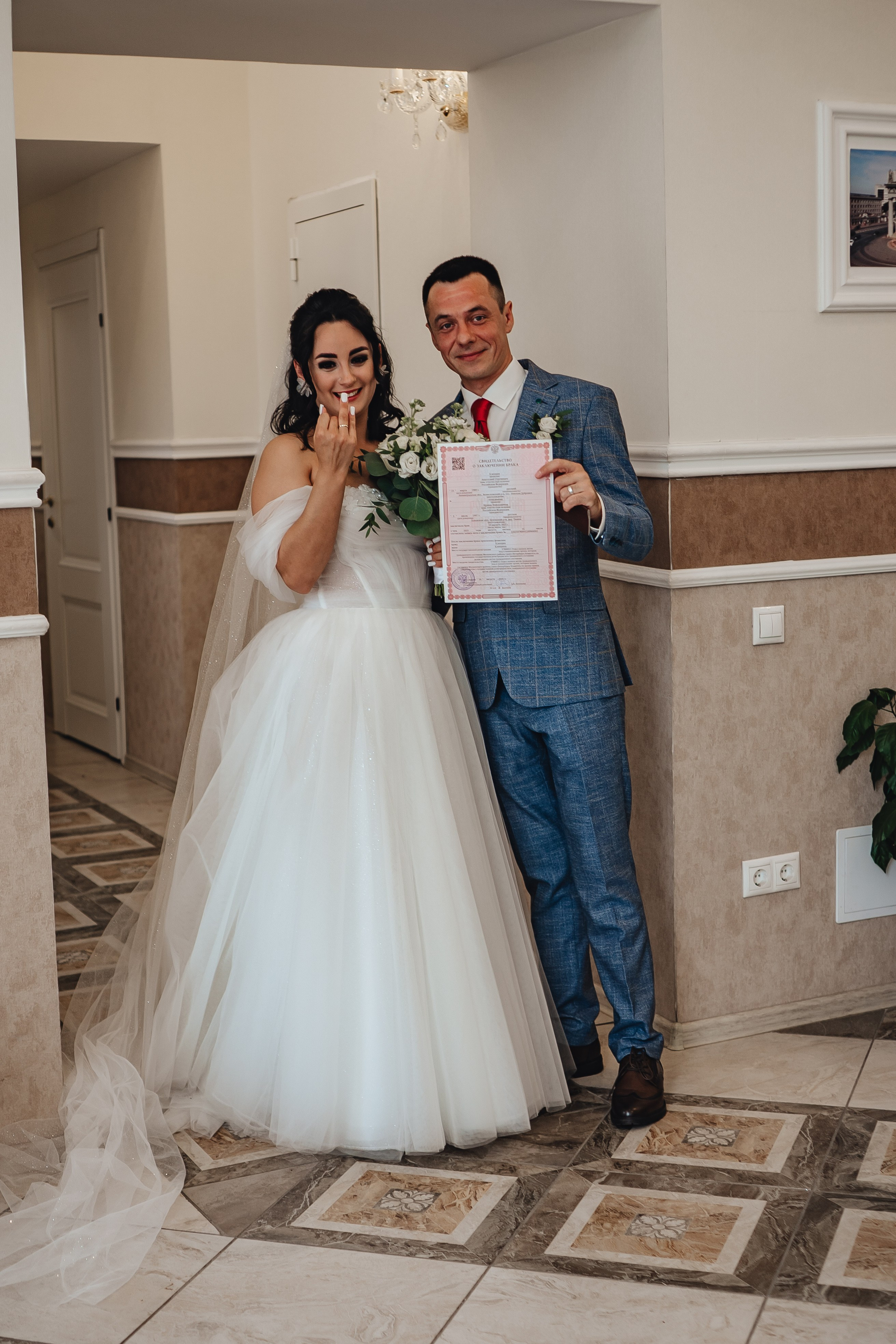 СВАДЕБНАЯ СЬЕМКА В ЗАГСЕ НА МОСКОВСКОМ ПРОСПЕКТЕ. Профессиональный фотограф, Санкт-Петербург — Виктория Богомолова
