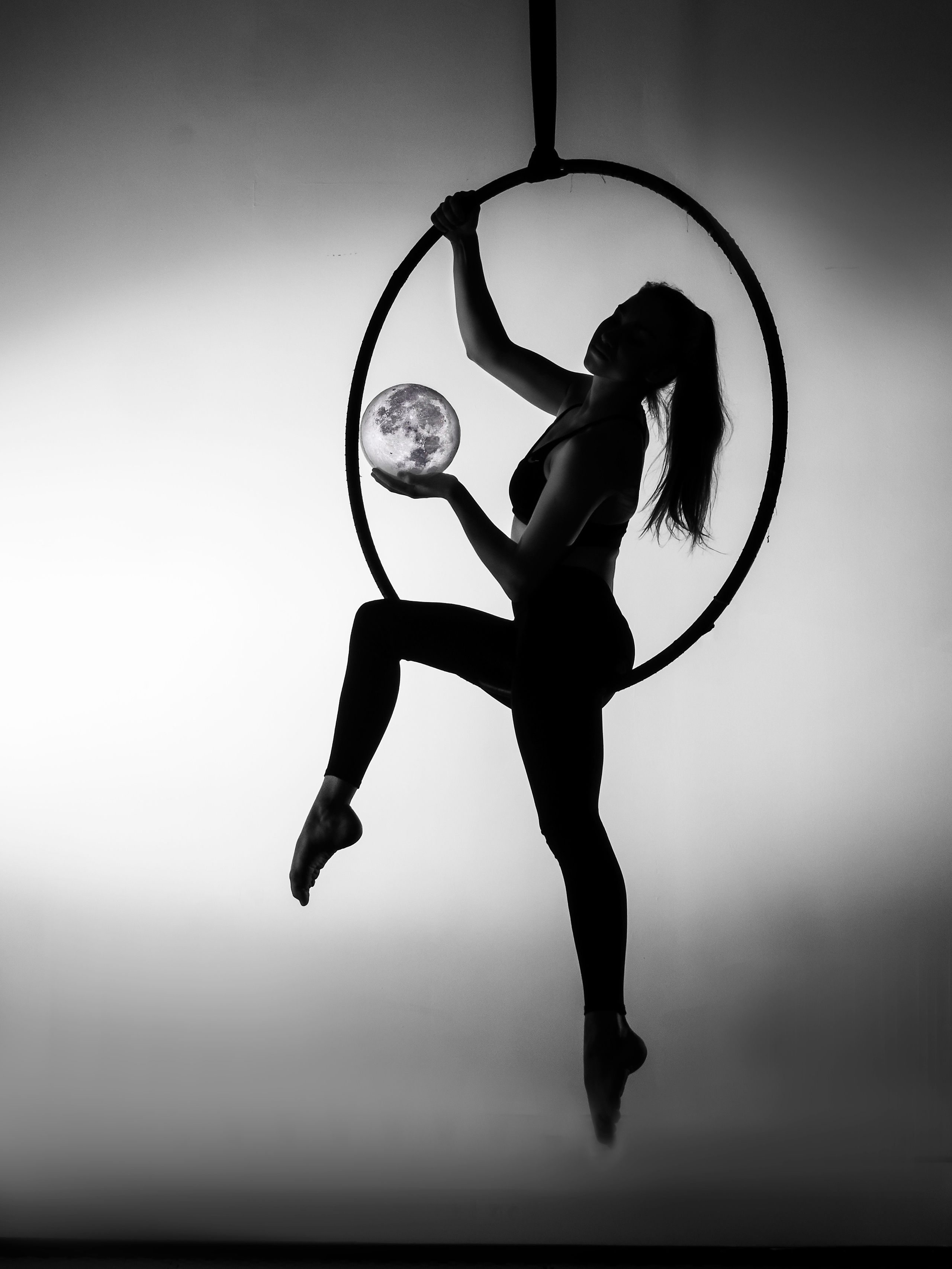 Воздушная гимнастика. Творческие сьемки