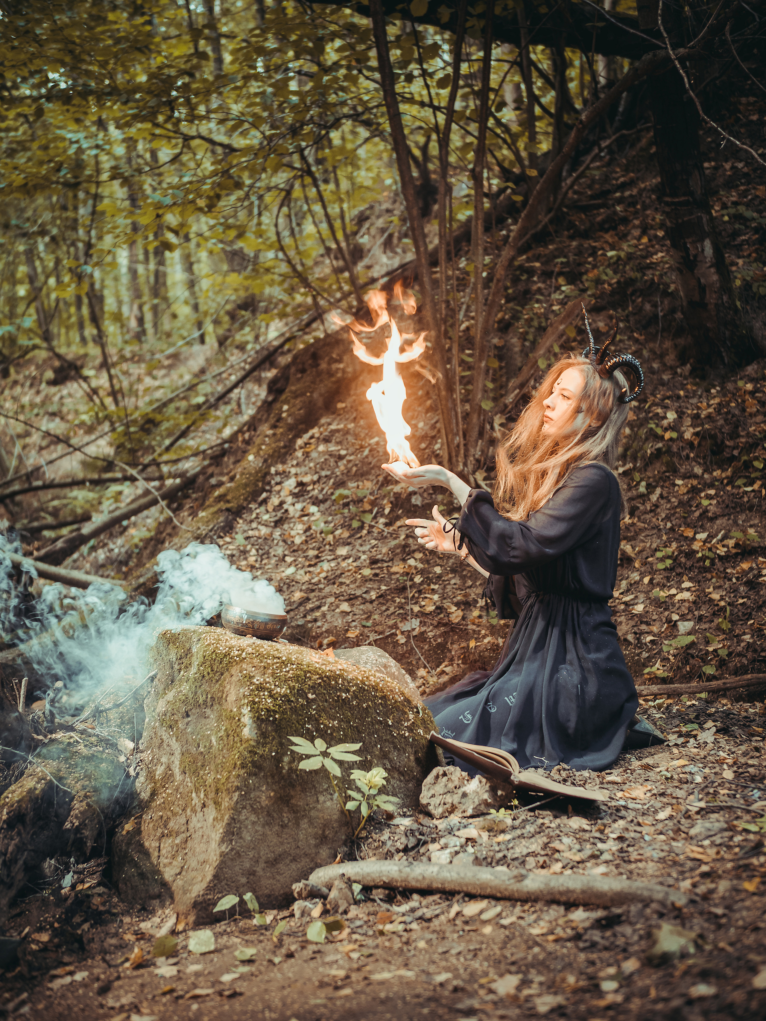 Огонь. Творческие сьемки