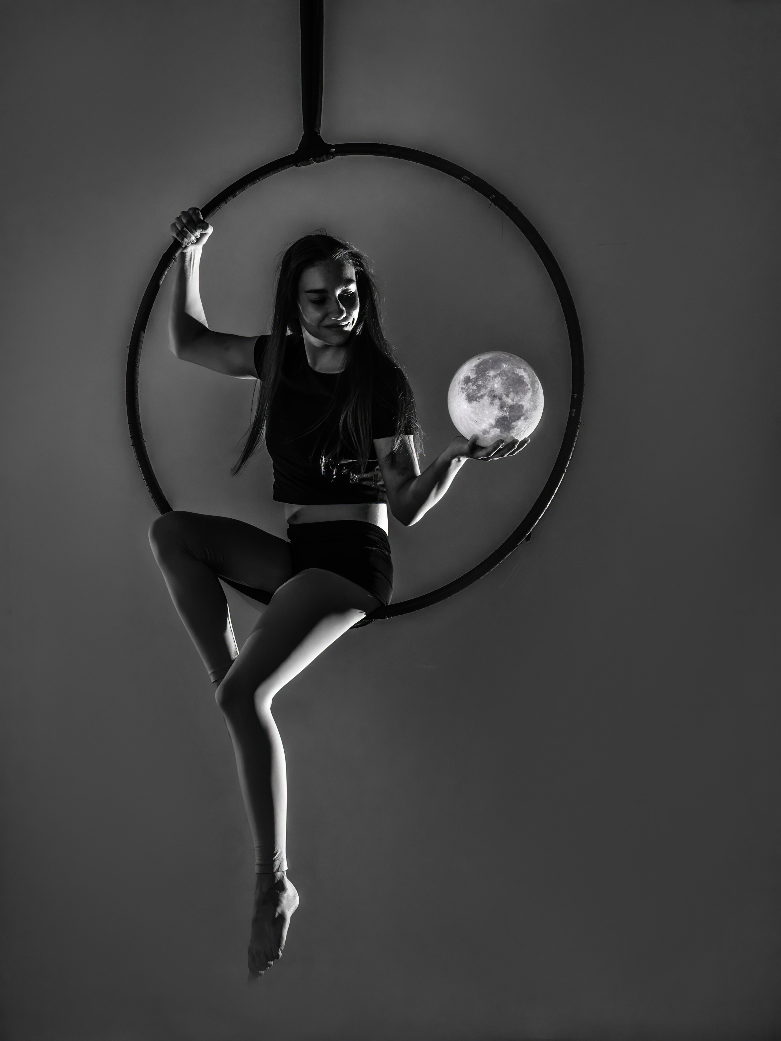 Воздушная гимнастика. Творческие сьемки